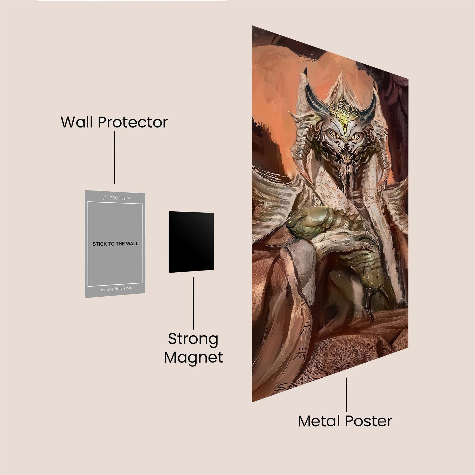 Dragon Sovereign Safe Wall Magnetic / M