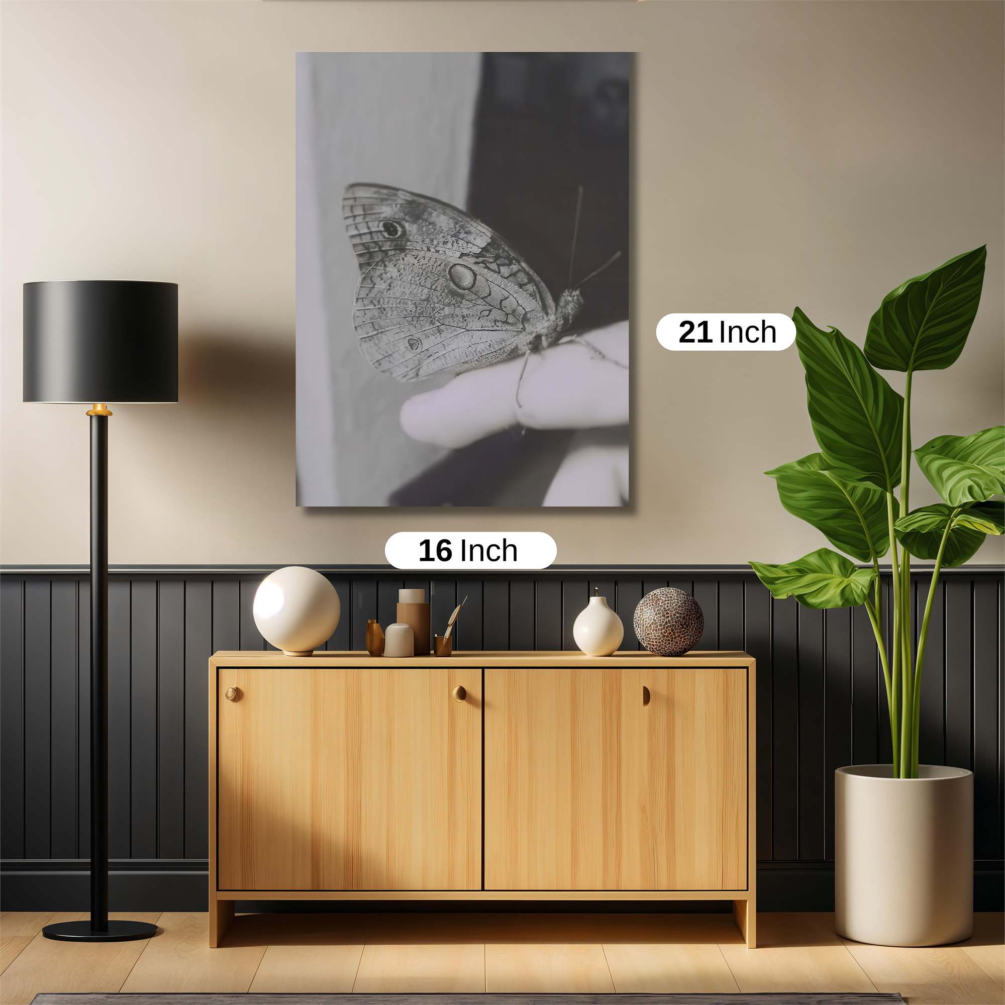 Butterfly Serenity Safe Wall Magnetic / M