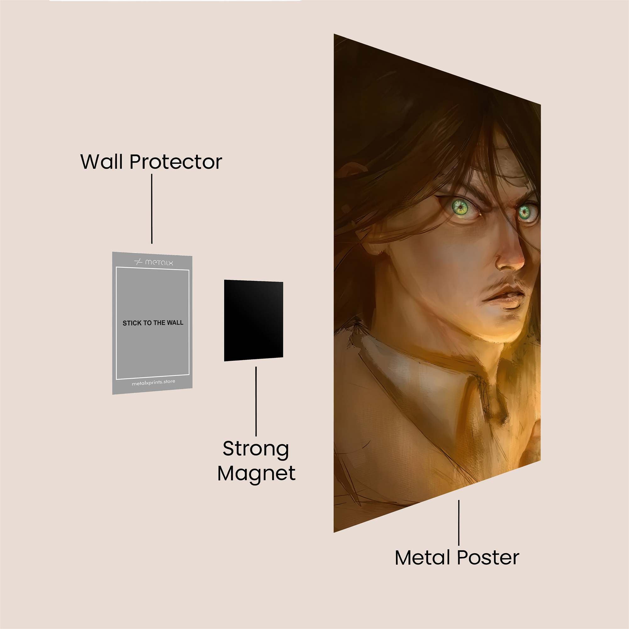 Mystical Intensity Safe Wall Magnetic / M