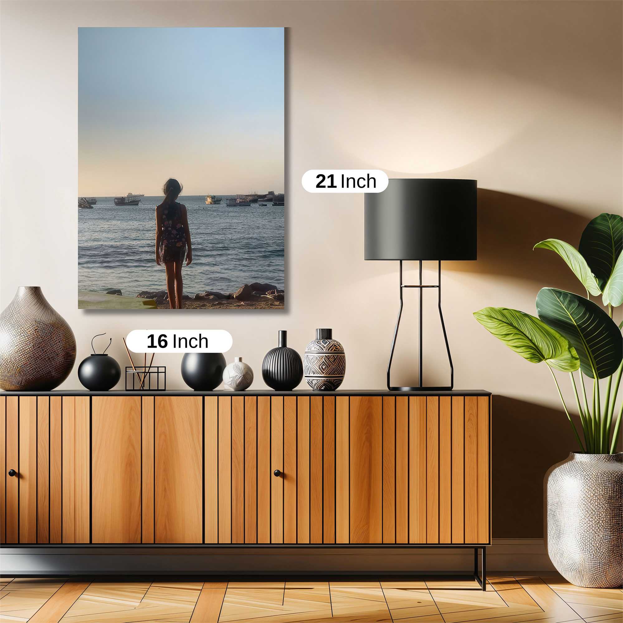 Sunset Serenity Safe Wall Magnetic / M