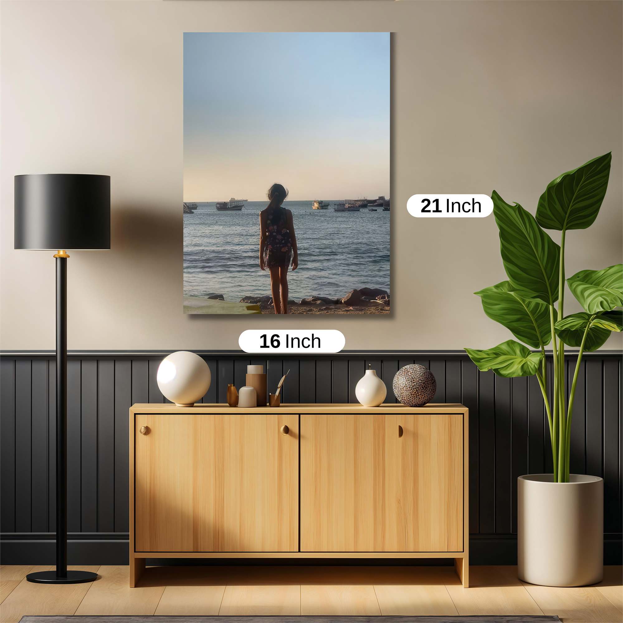 Sunset Serenity Safe Wall Magnetic / M