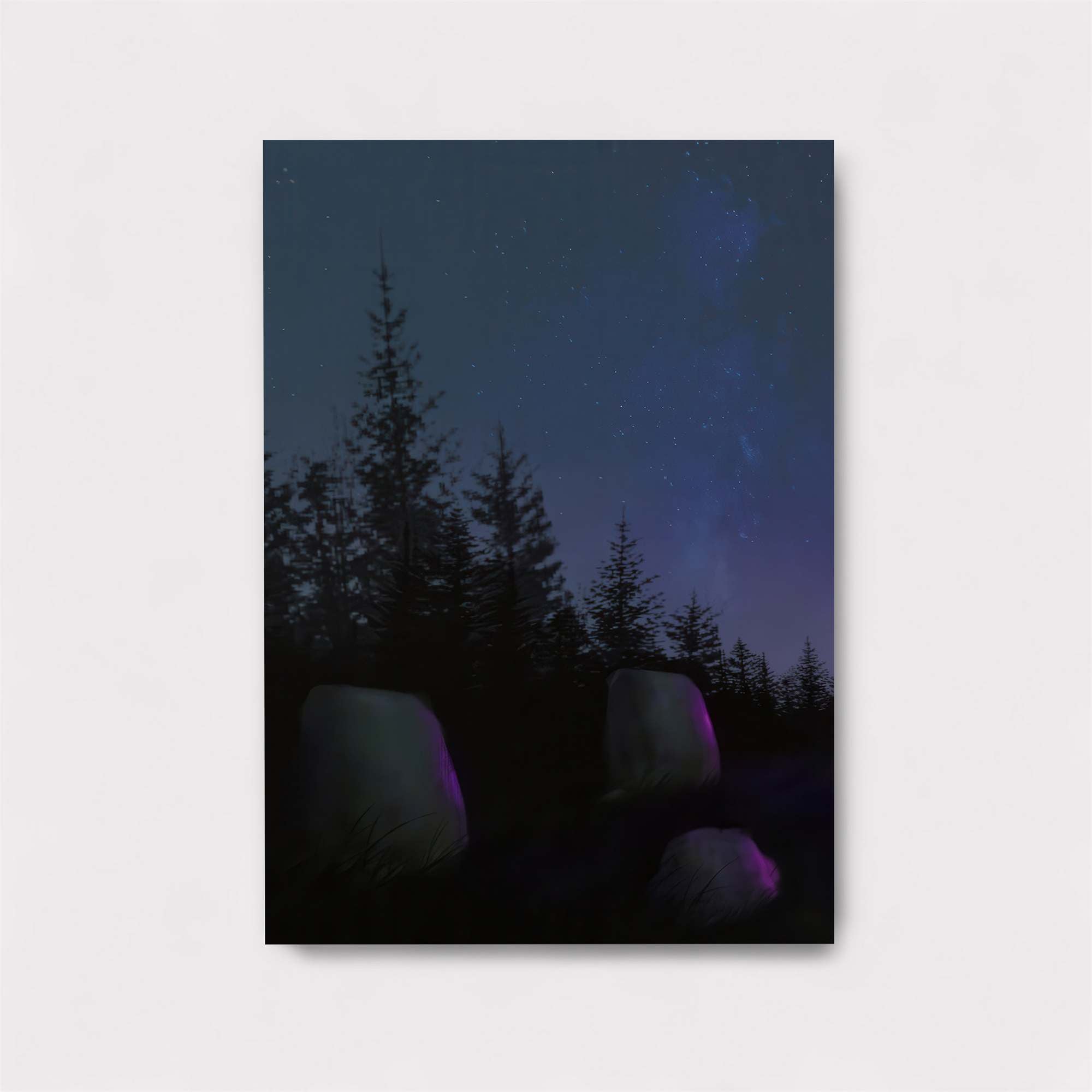 Silhouetted Serenity Safe Wall Magnetic / M