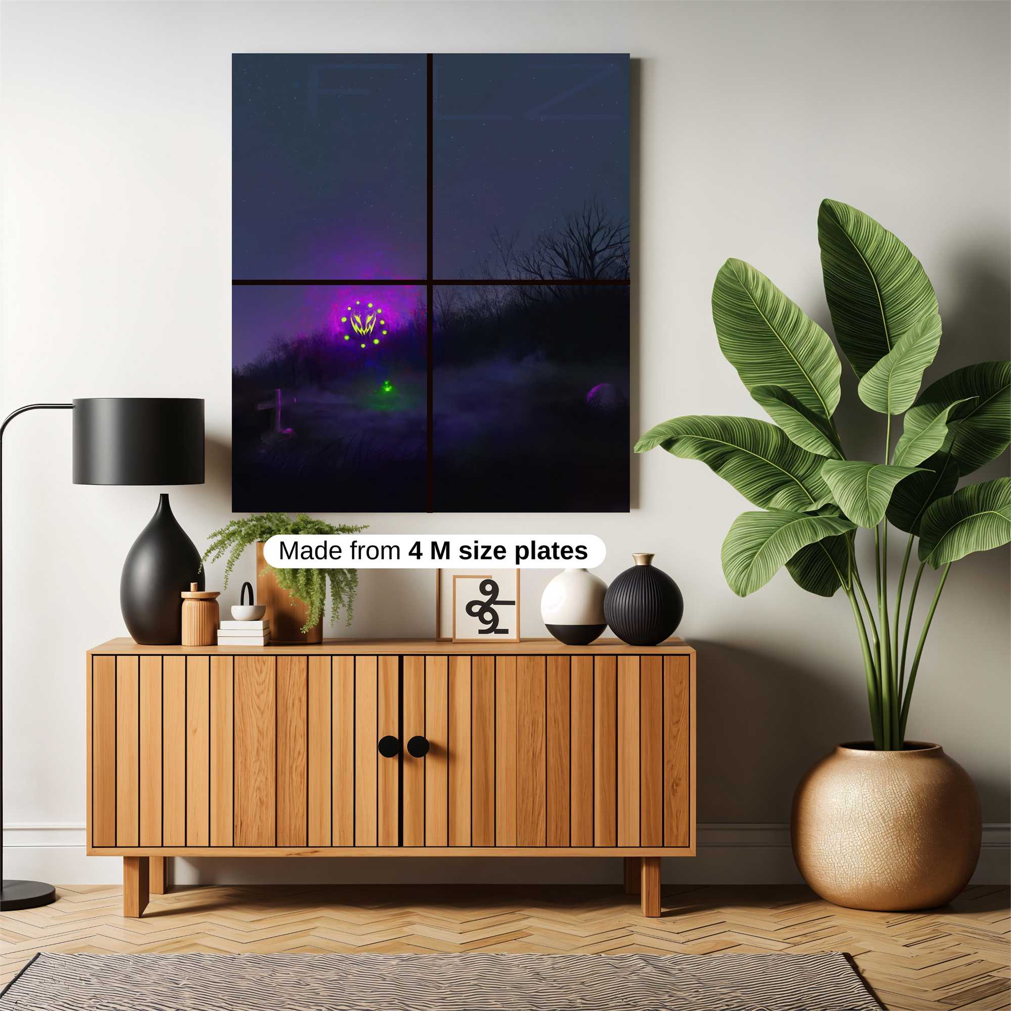 Mystery Glow Safe Wall Magnetic / M