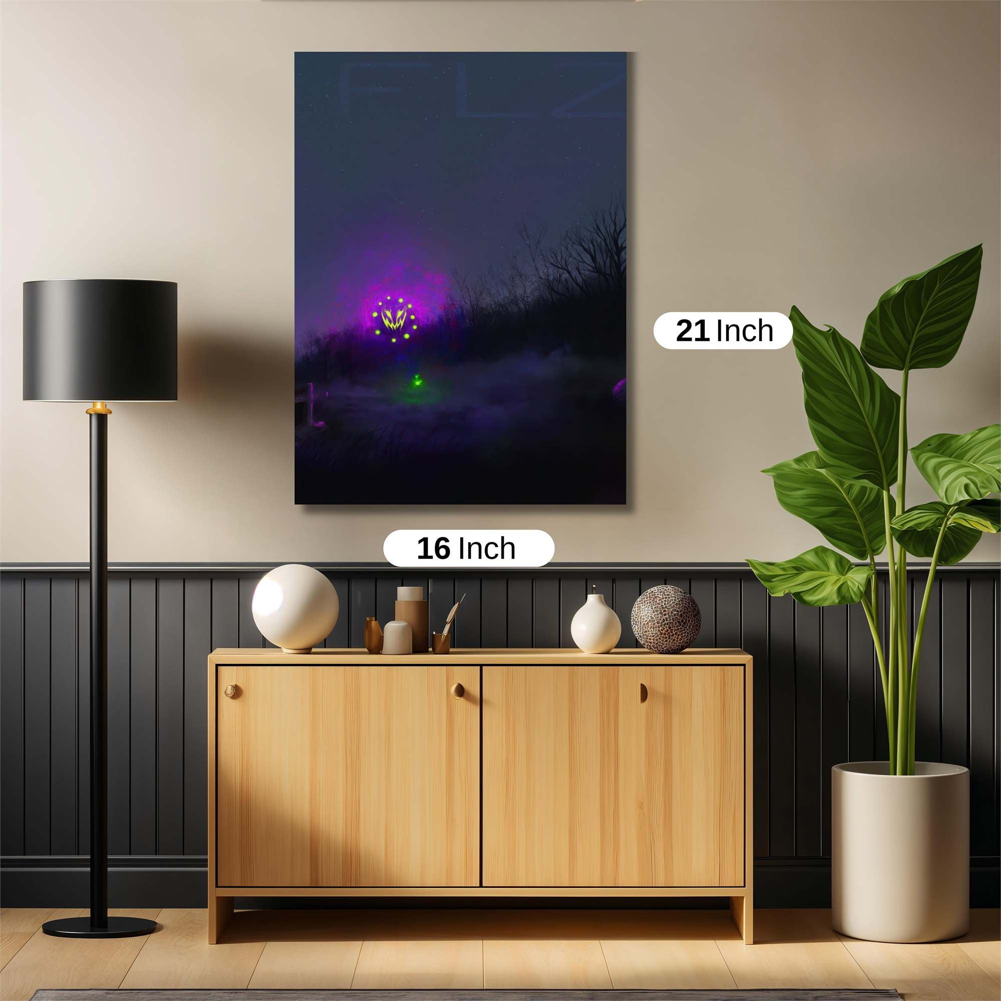 Mystery Glow Safe Wall Magnetic / M