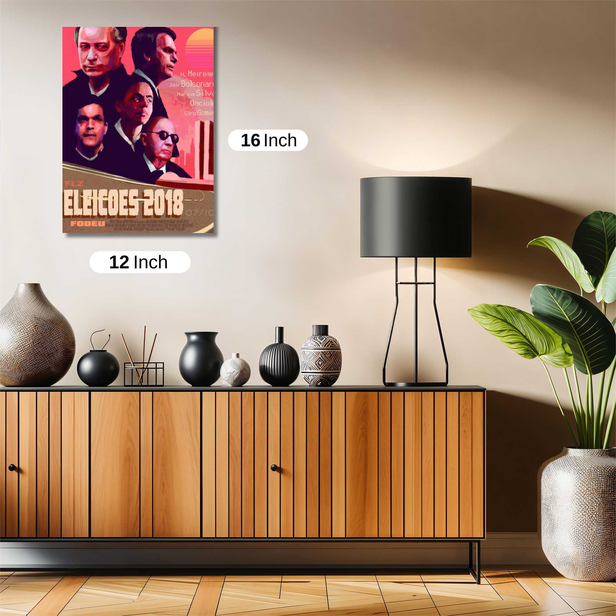 Election Drama Safe Wall Magnetic / M