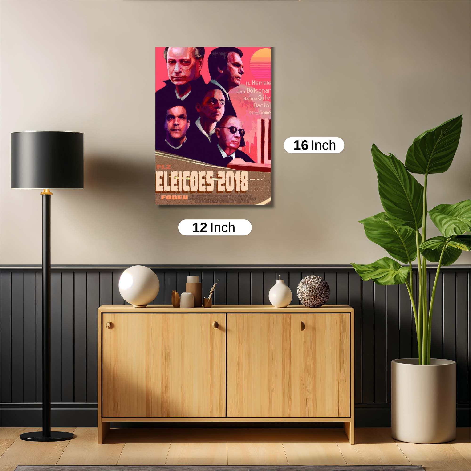 Election Drama Safe Wall Magnetic / M