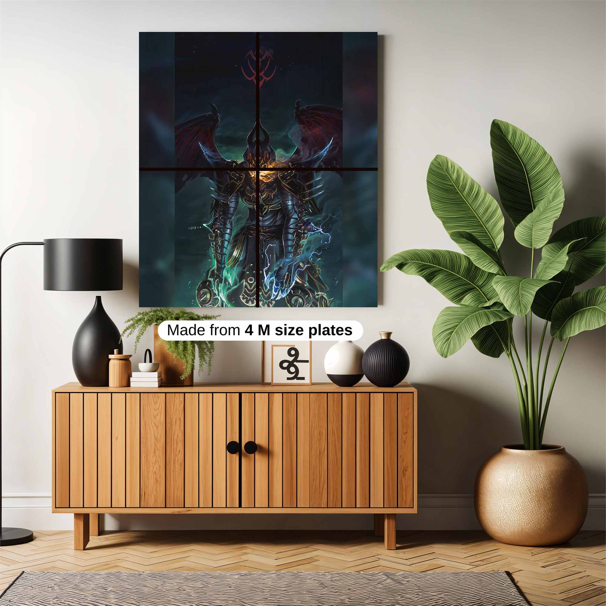 Warrior Ablaze Safe Wall Magnetic / M