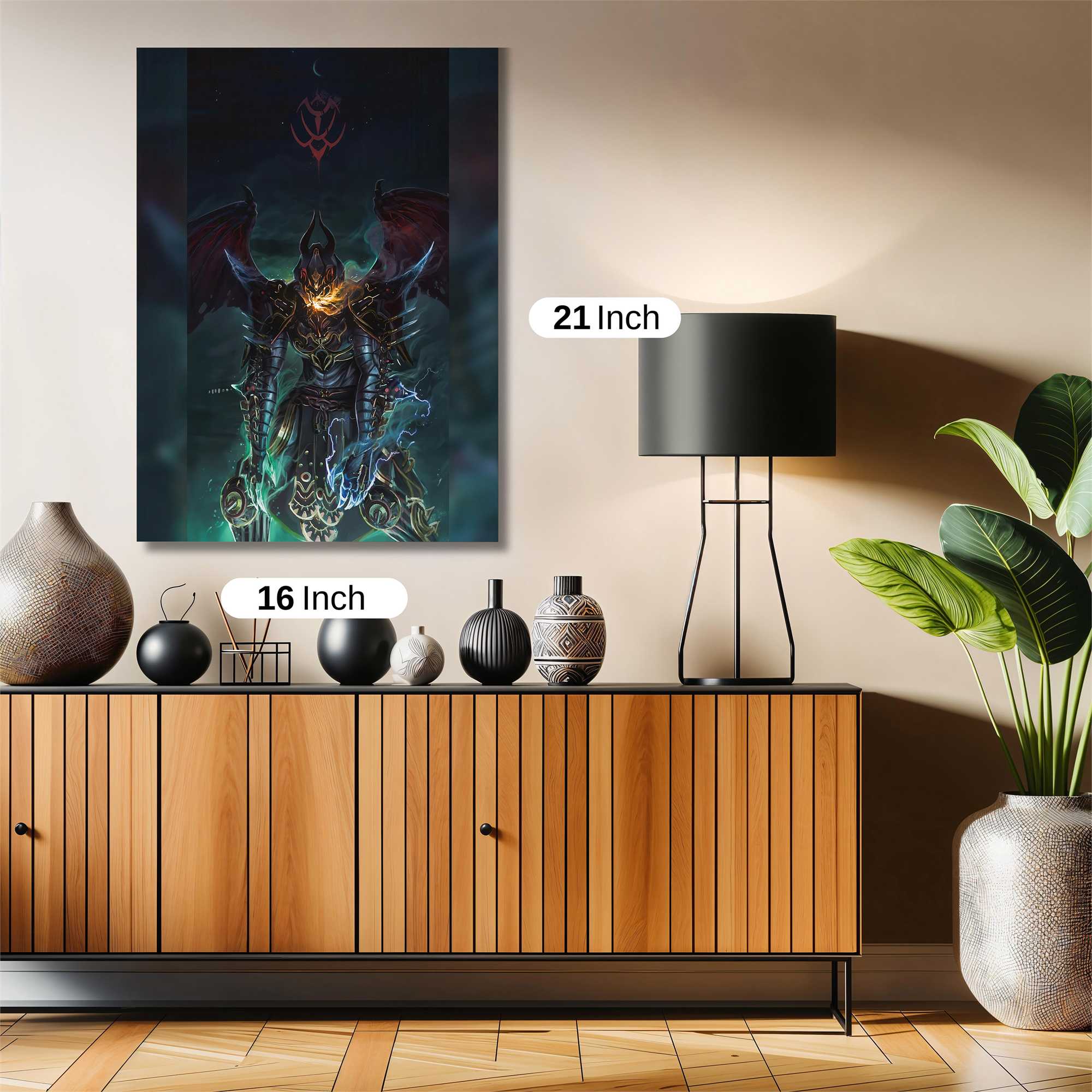 Warrior Ablaze Safe Wall Magnetic / M