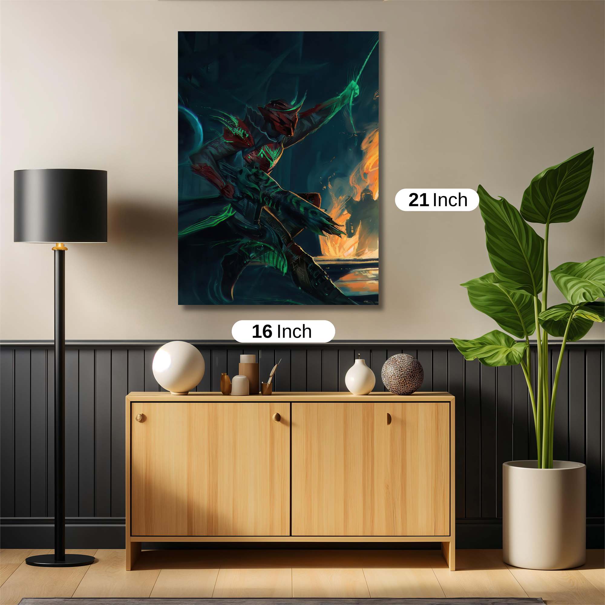 Demon Fury Safe Wall Magnetic / M