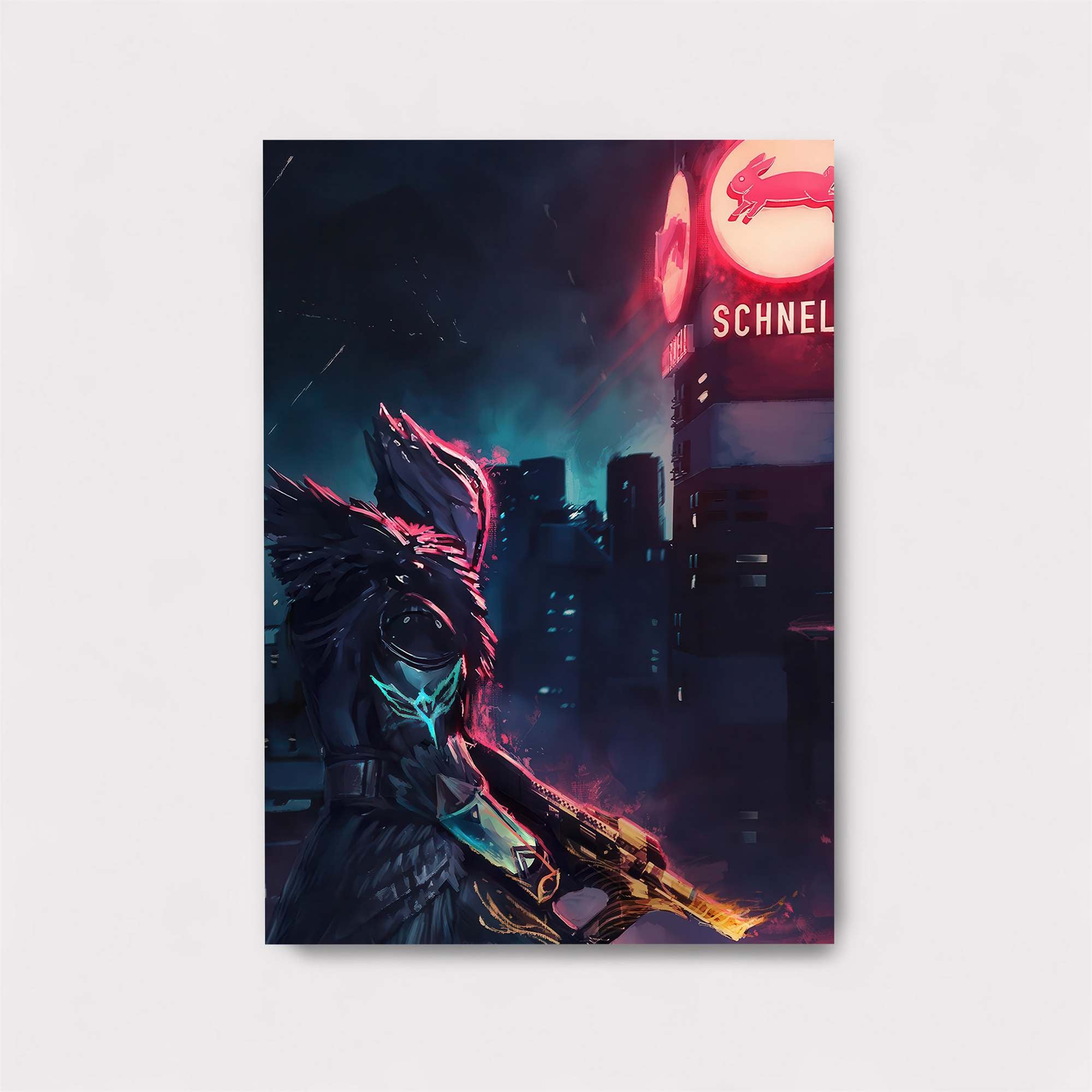 Raven Rebellious Safe Wall Magnetic / M