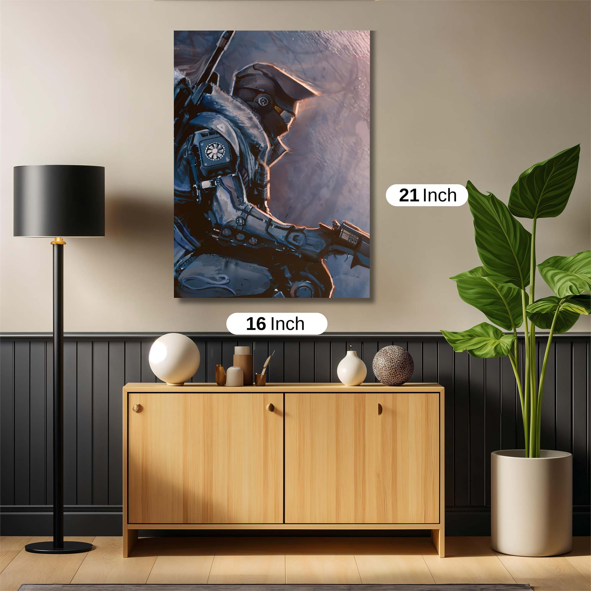 Soldier Twilight Safe Wall Magnetic / M