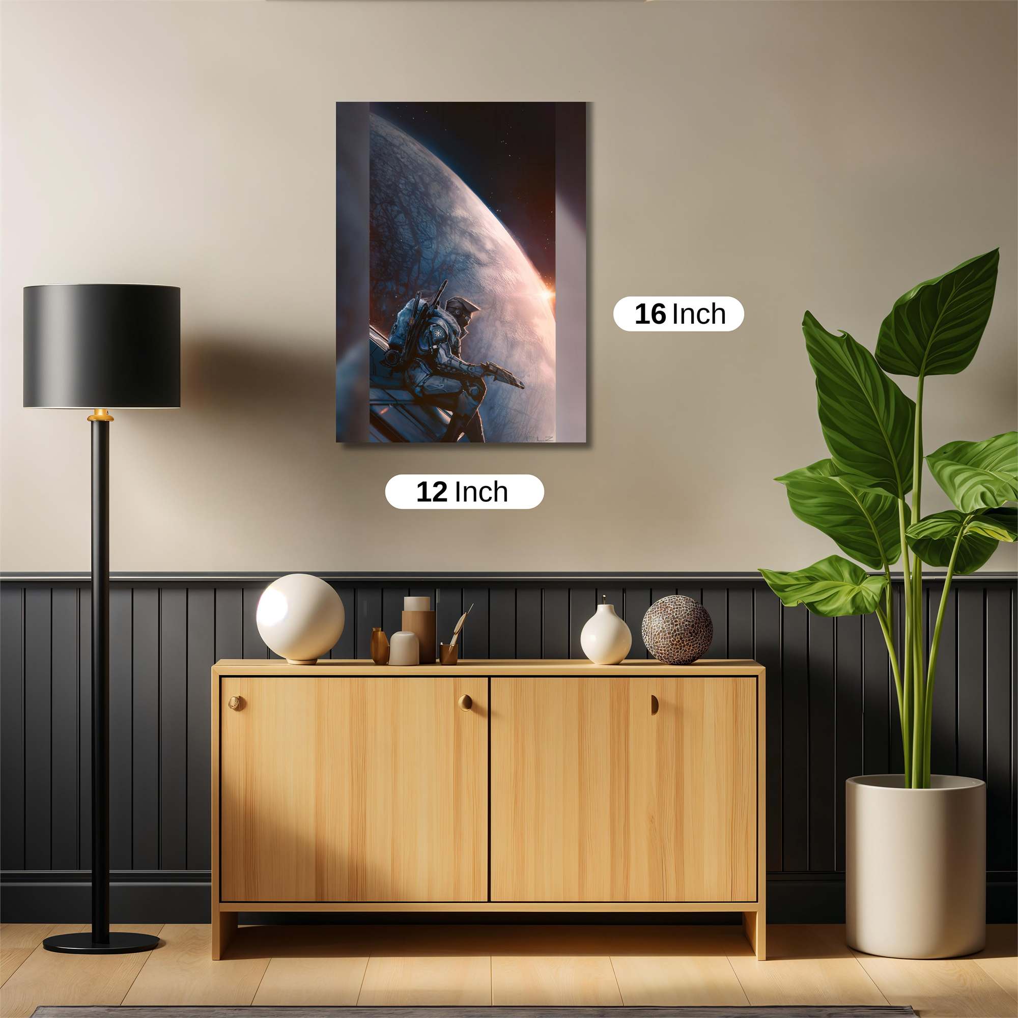 MasterChief Contemplative Safe Wall Magnetic / M