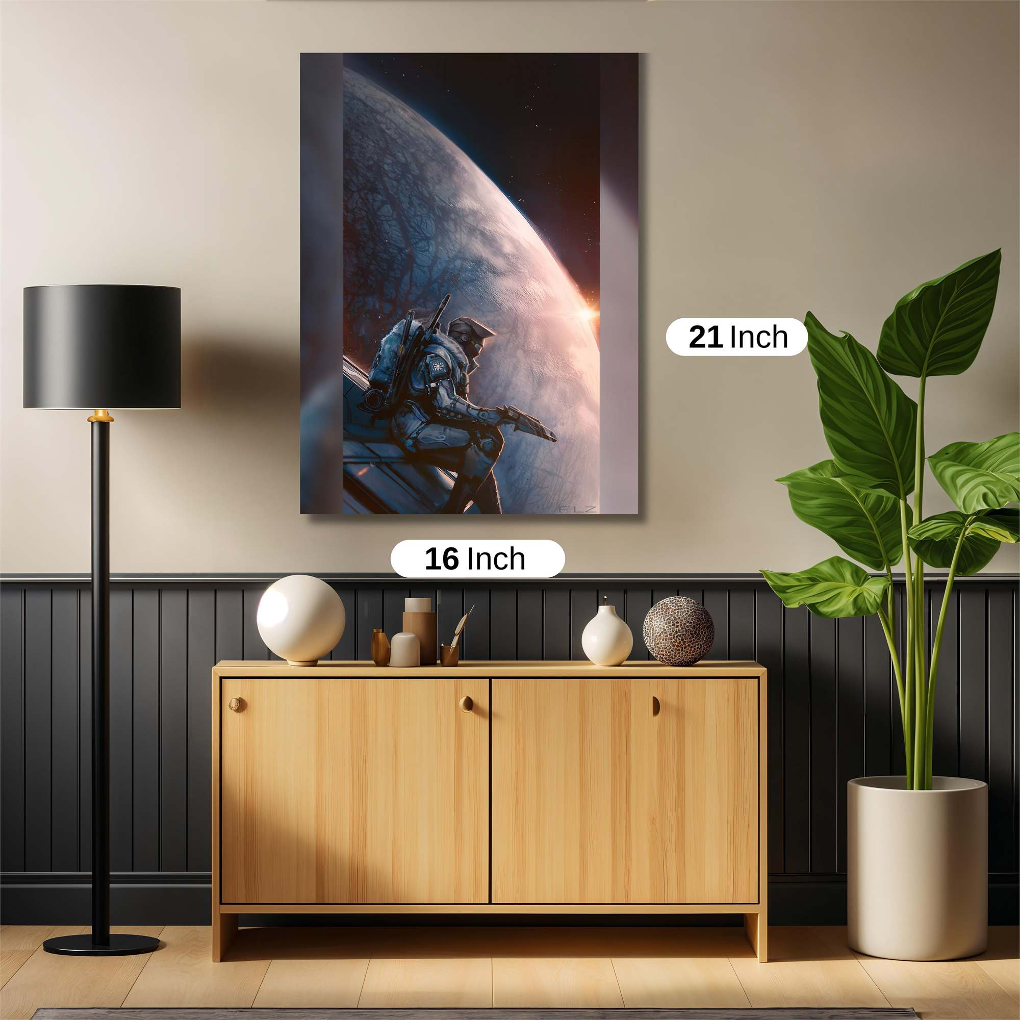MasterChief Contemplative Safe Wall Magnetic / M