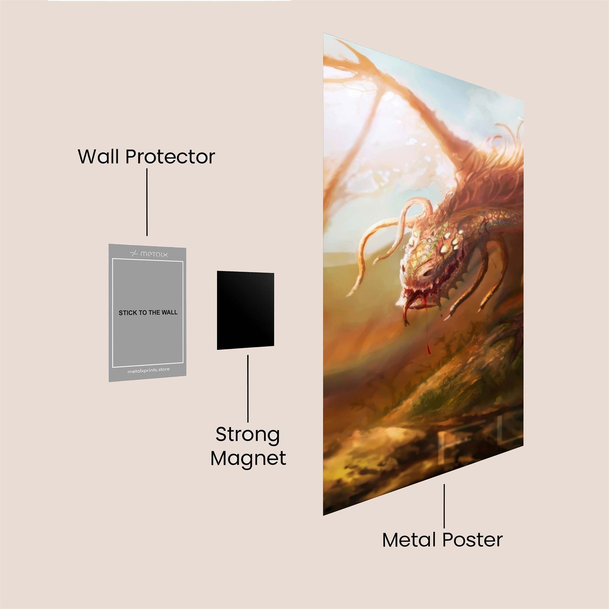 Reaper Ethereal Safe Wall Magnetic / M