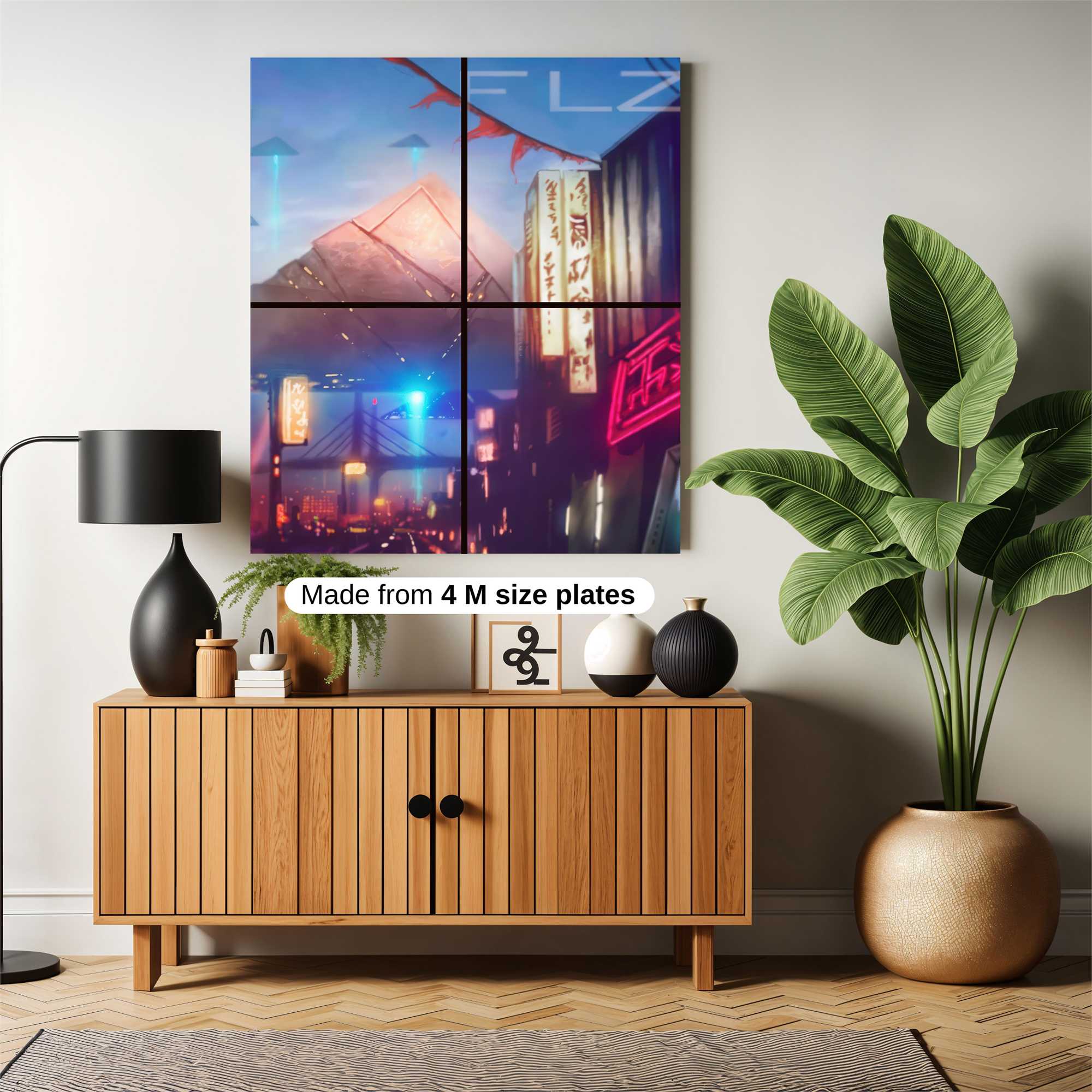 Cyber Serenity Safe Wall Magnetic / M