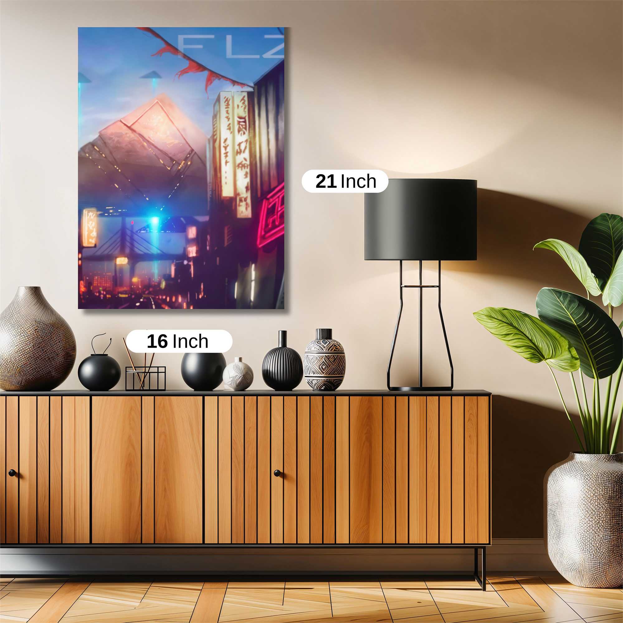 Cyber Serenity Safe Wall Magnetic / M