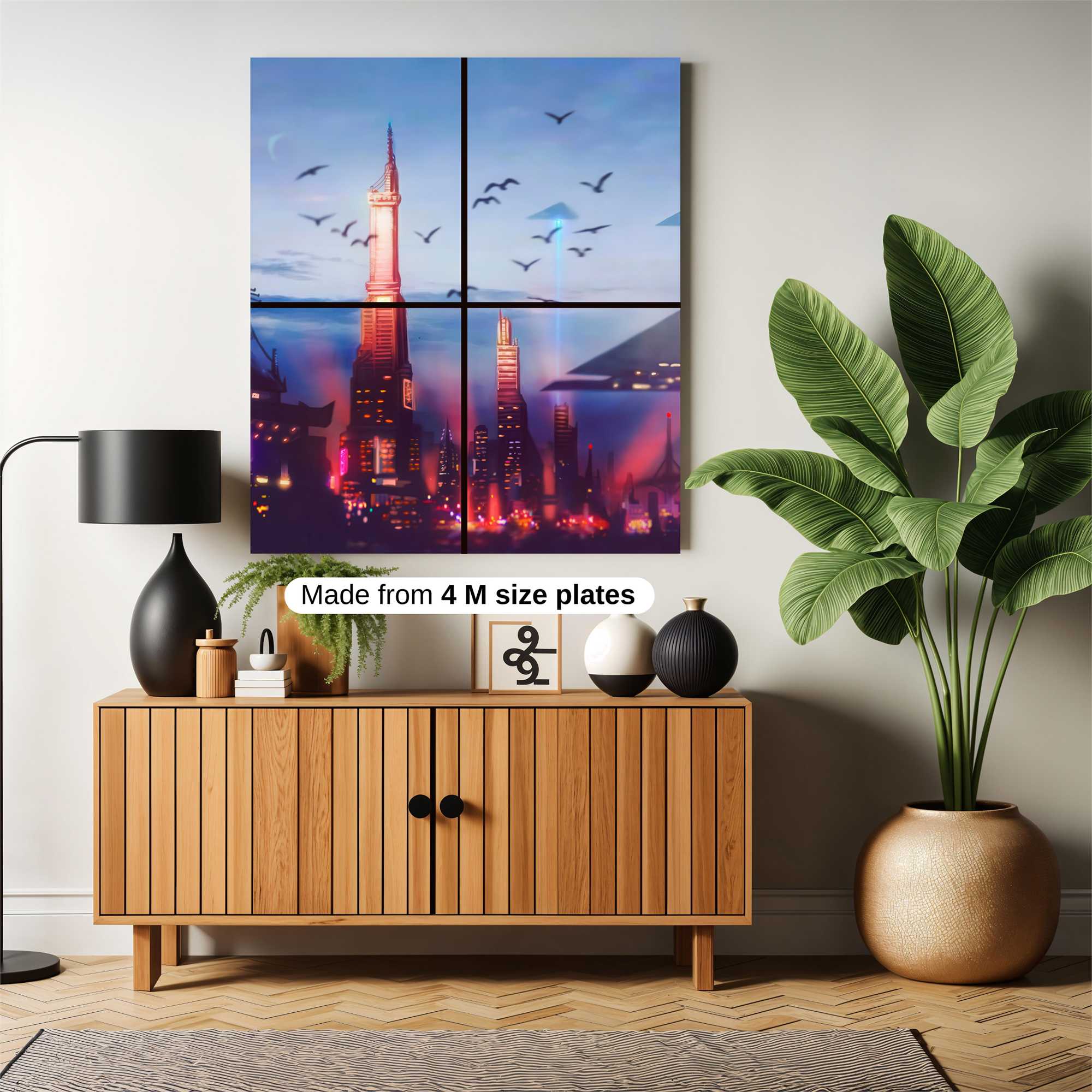 Burj Serenity Safe Wall Magnetic / M