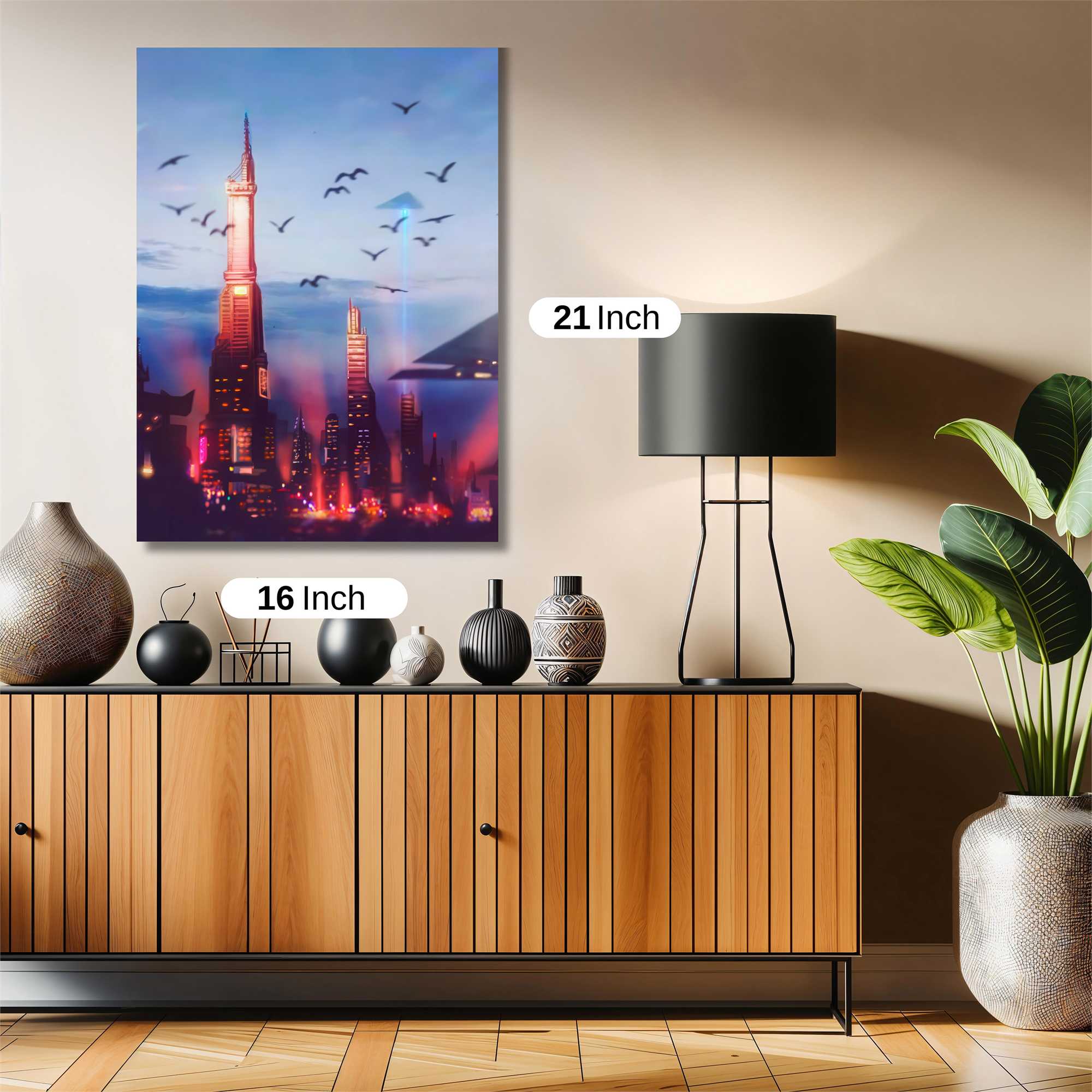 Burj Serenity Safe Wall Magnetic / M