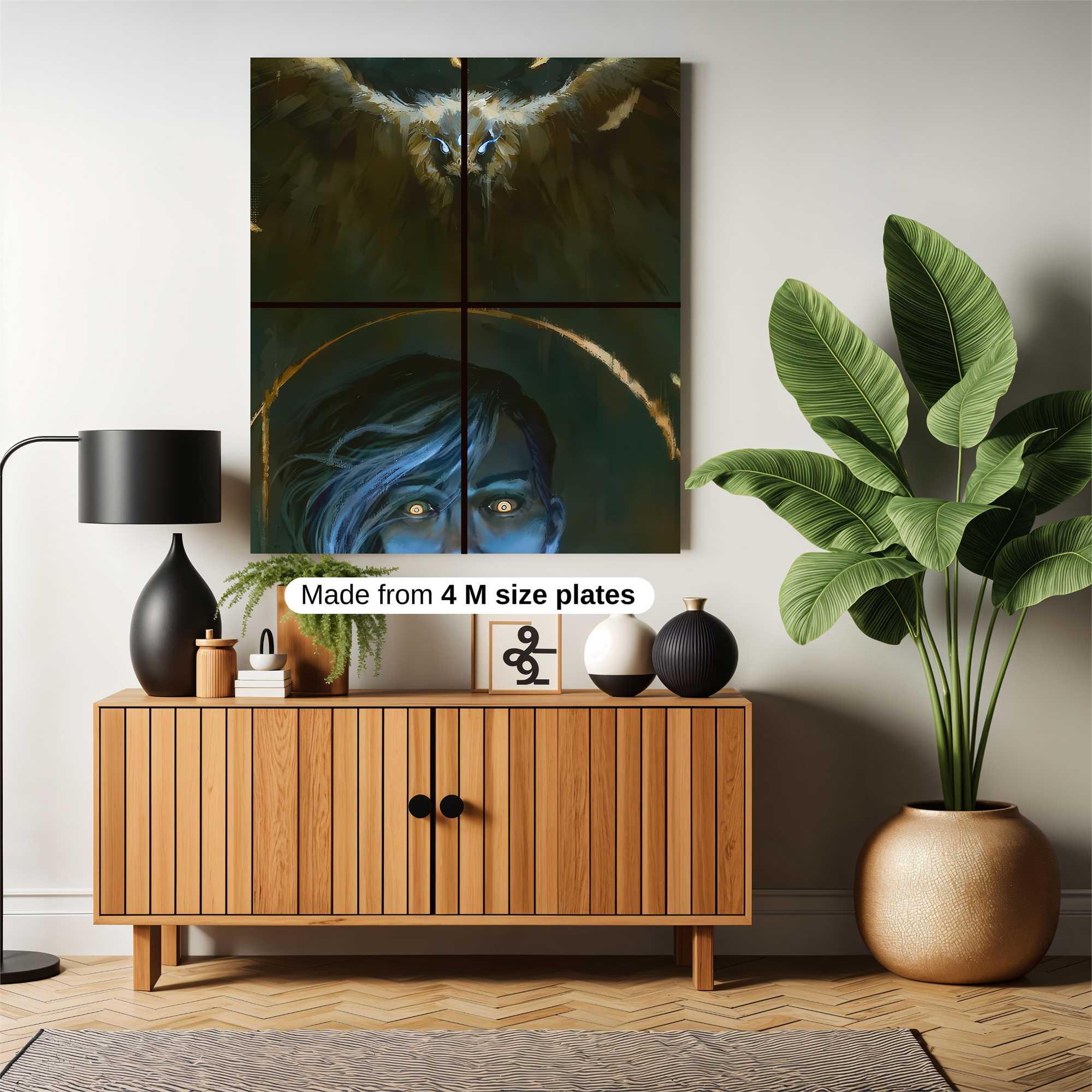 Owl Enigma Safe Wall Magnetic / M