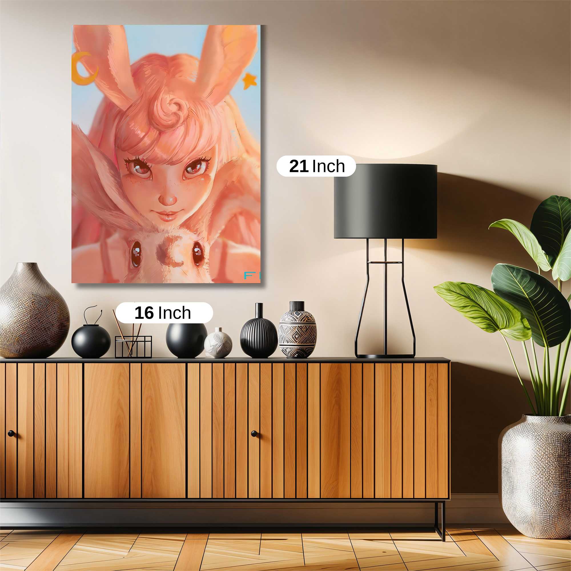 Bunny Bliss Safe Wall Magnetic / M