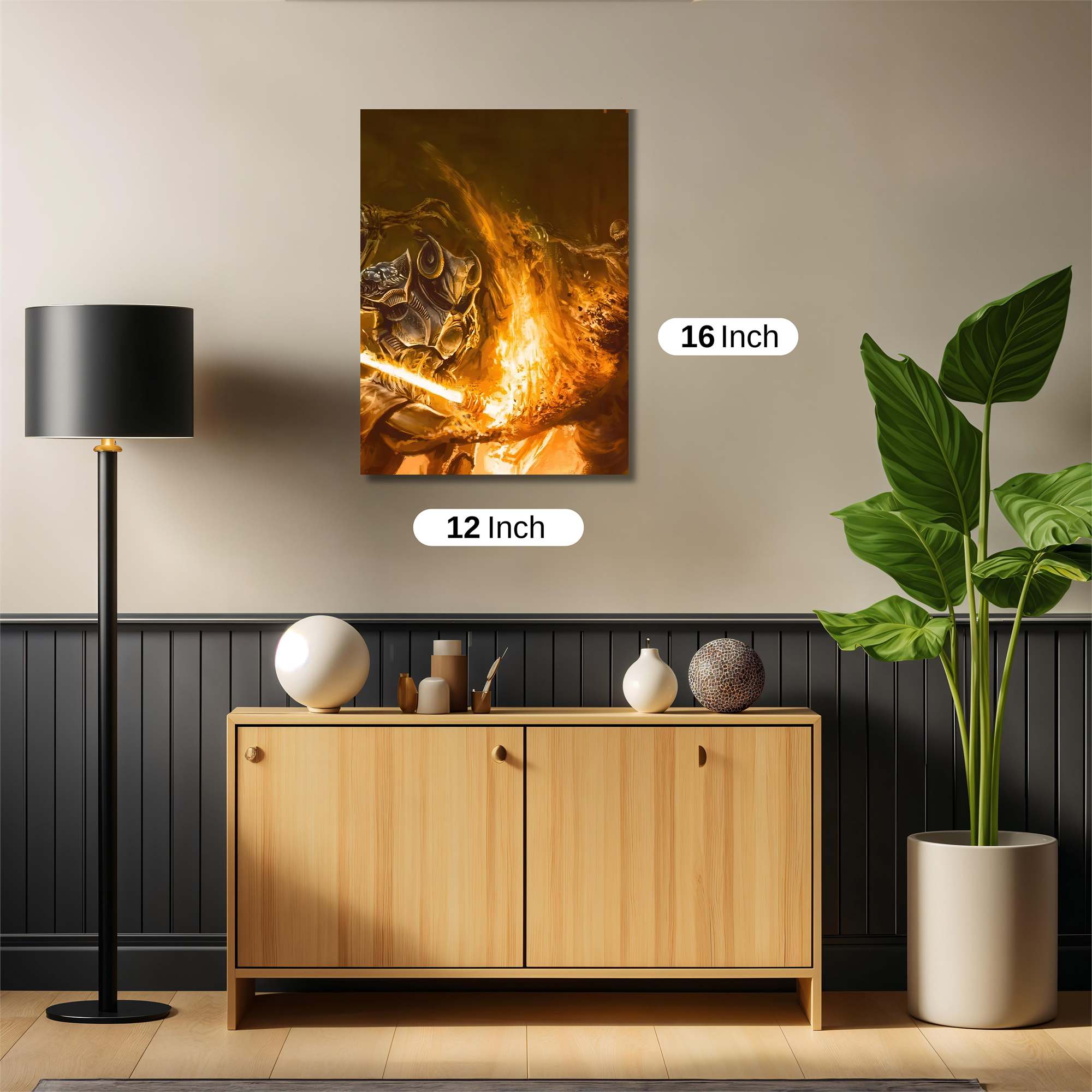 Knight Inferno Safe Wall Magnetic / M