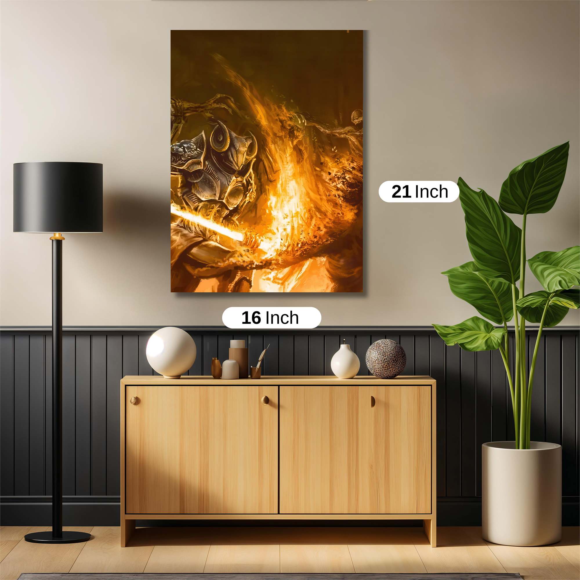 Knight Inferno Safe Wall Magnetic / M