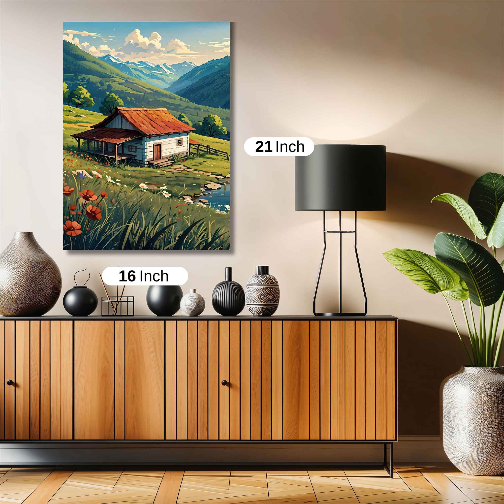 Cabin Serenity Safe Wall Magnetic / M