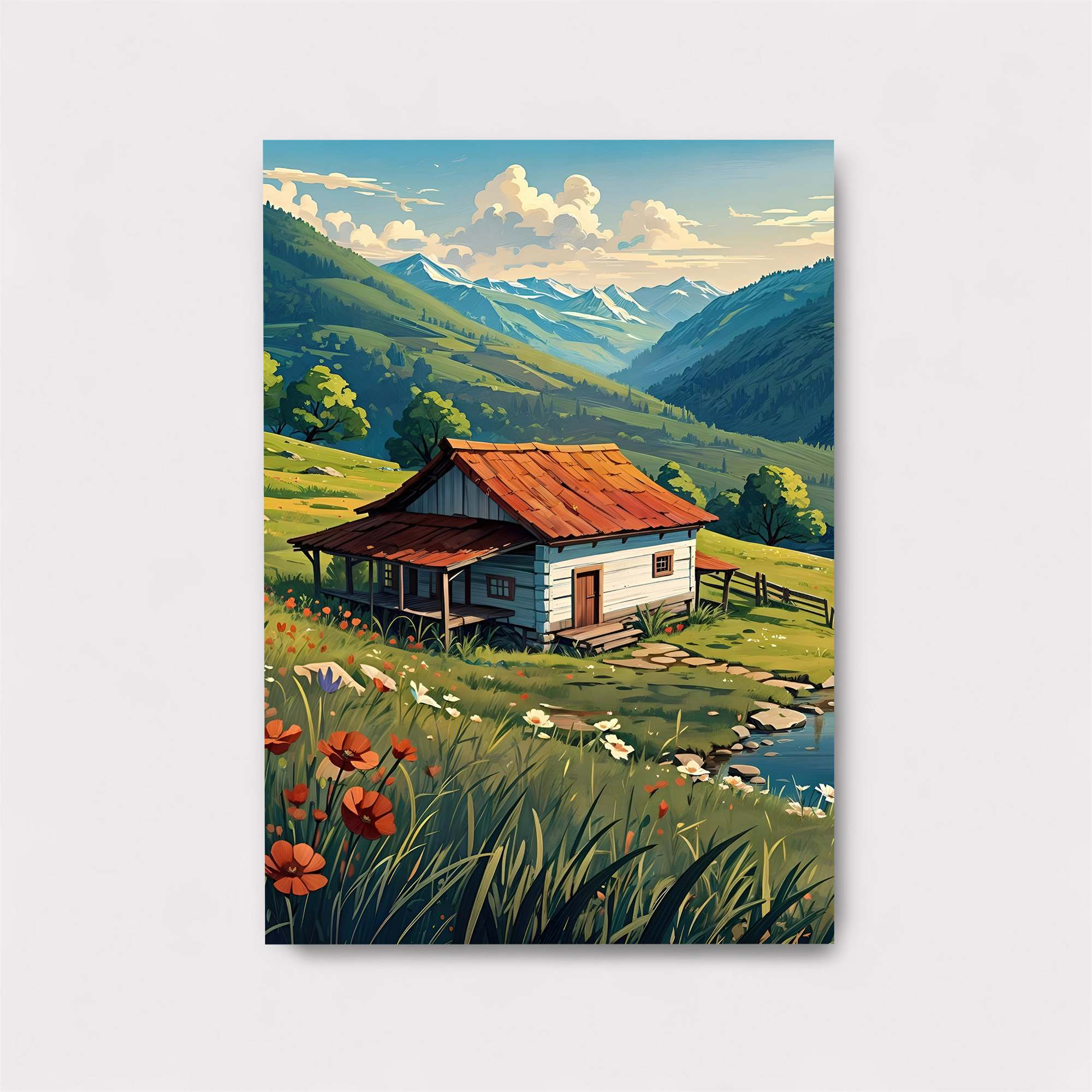 Cabin Serenity Safe Wall Magnetic / M