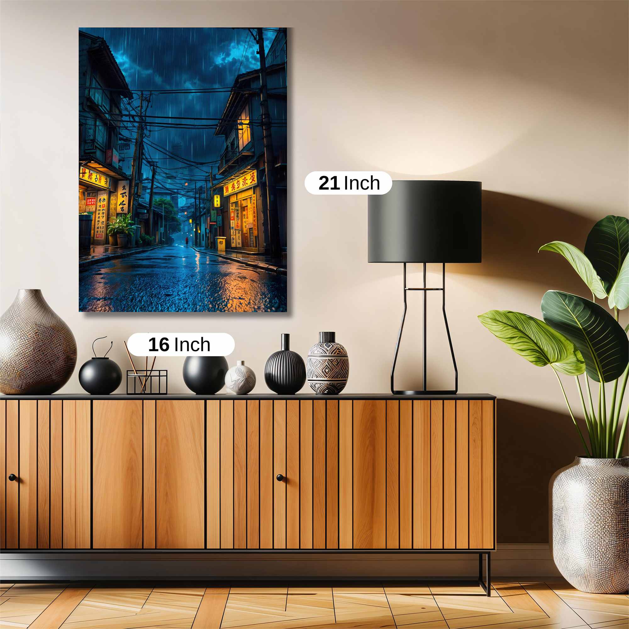 Rainy Reverie Safe Wall Magnetic / M