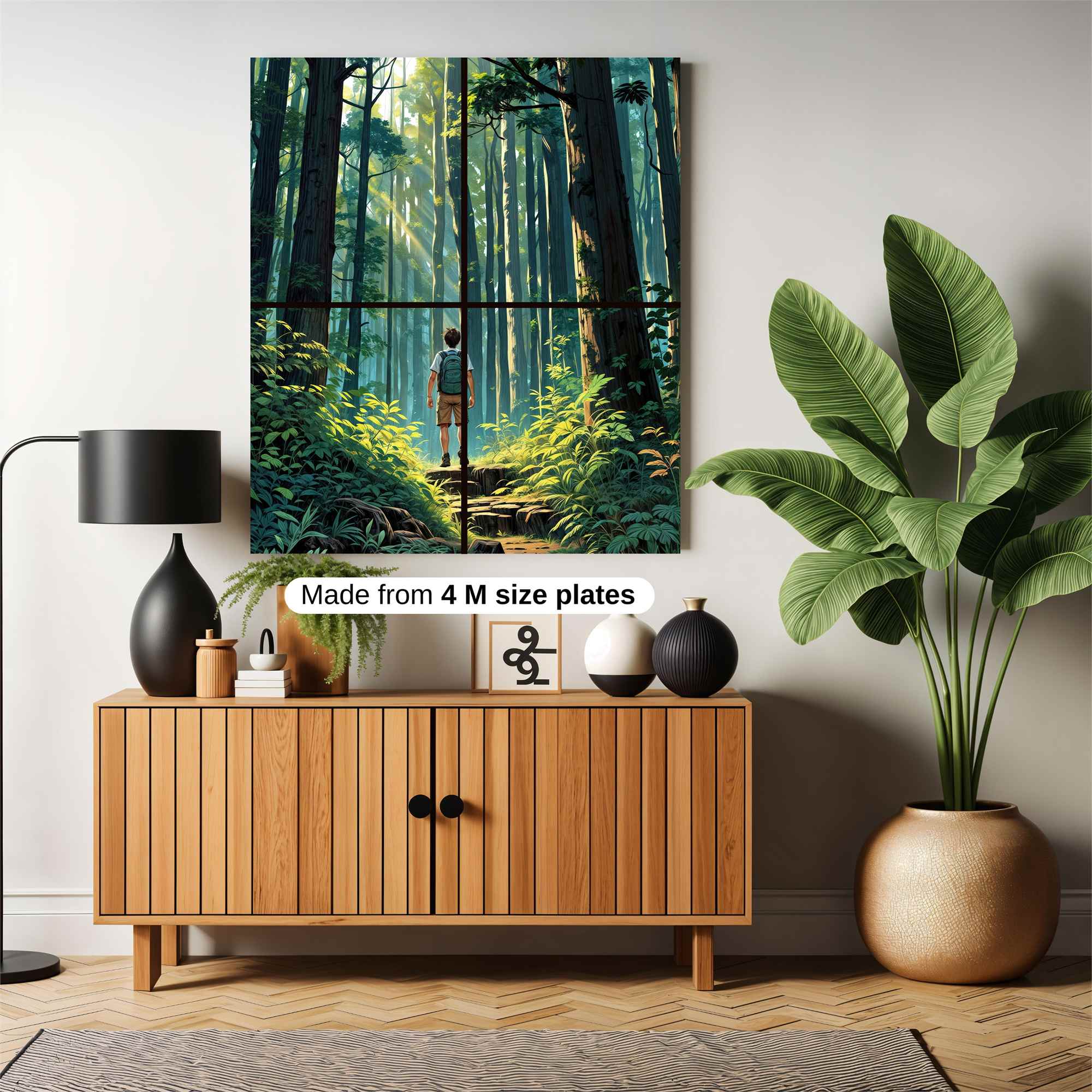 Forest Serenity Safe Wall Magnetic / M