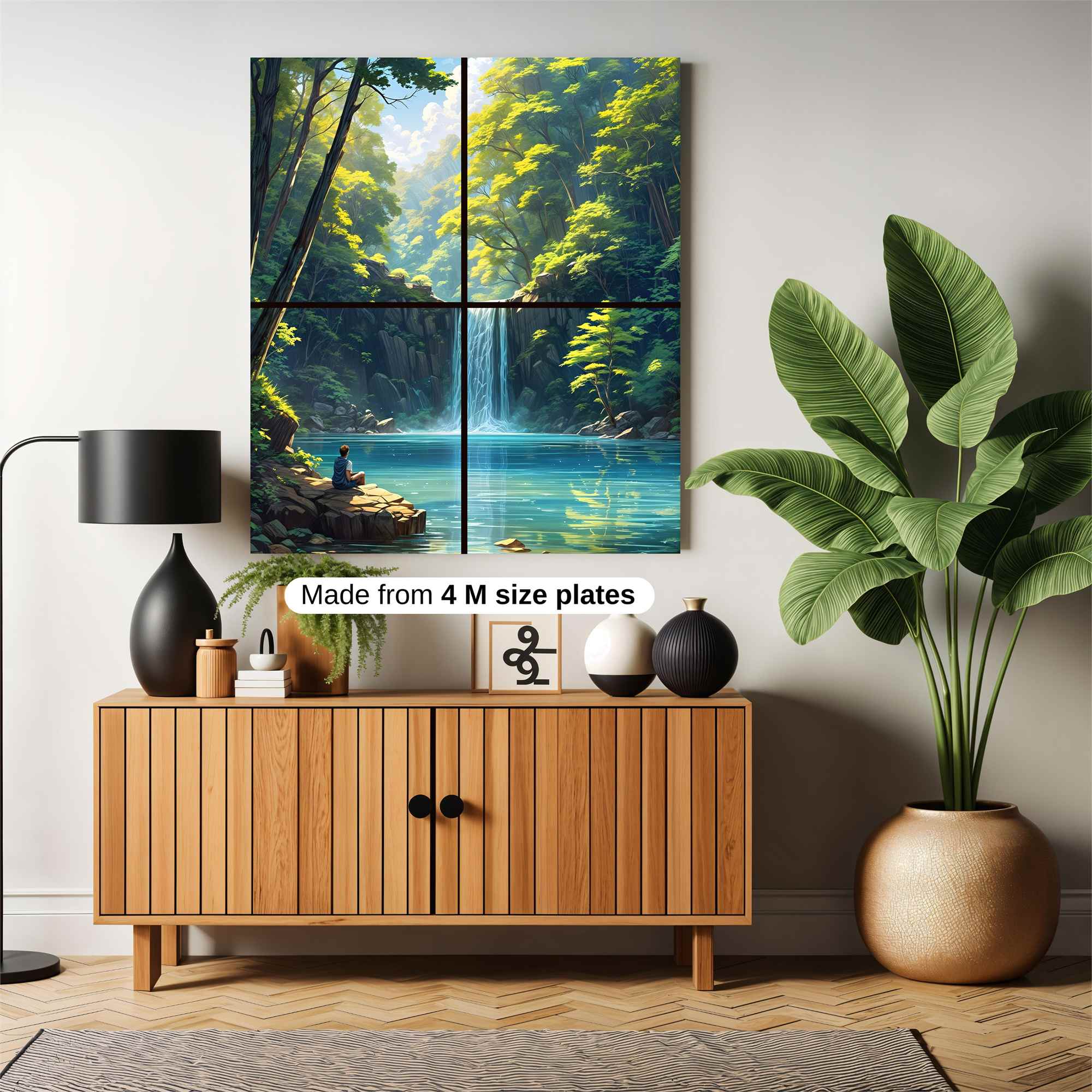Forest Serenity Safe Wall Magnetic / M