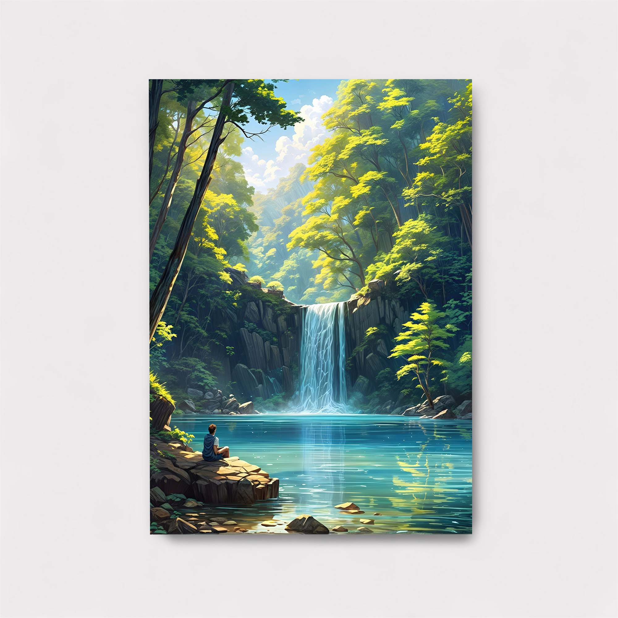 Forest Serenity Safe Wall Magnetic / M