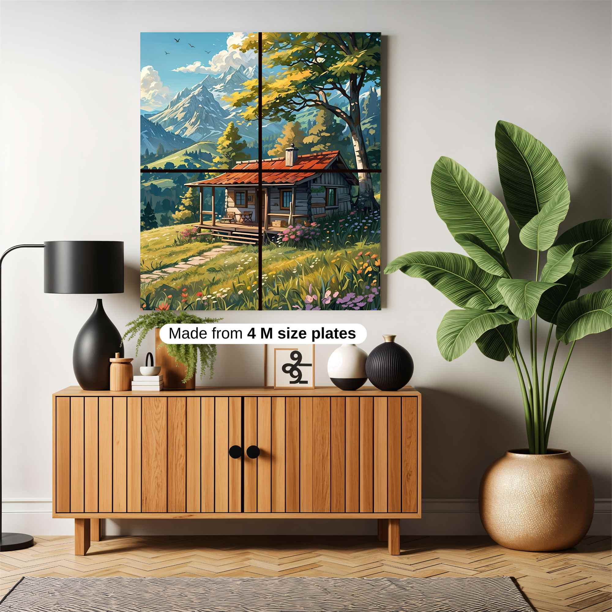 Cabin Serenity Safe Wall Magnetic / M