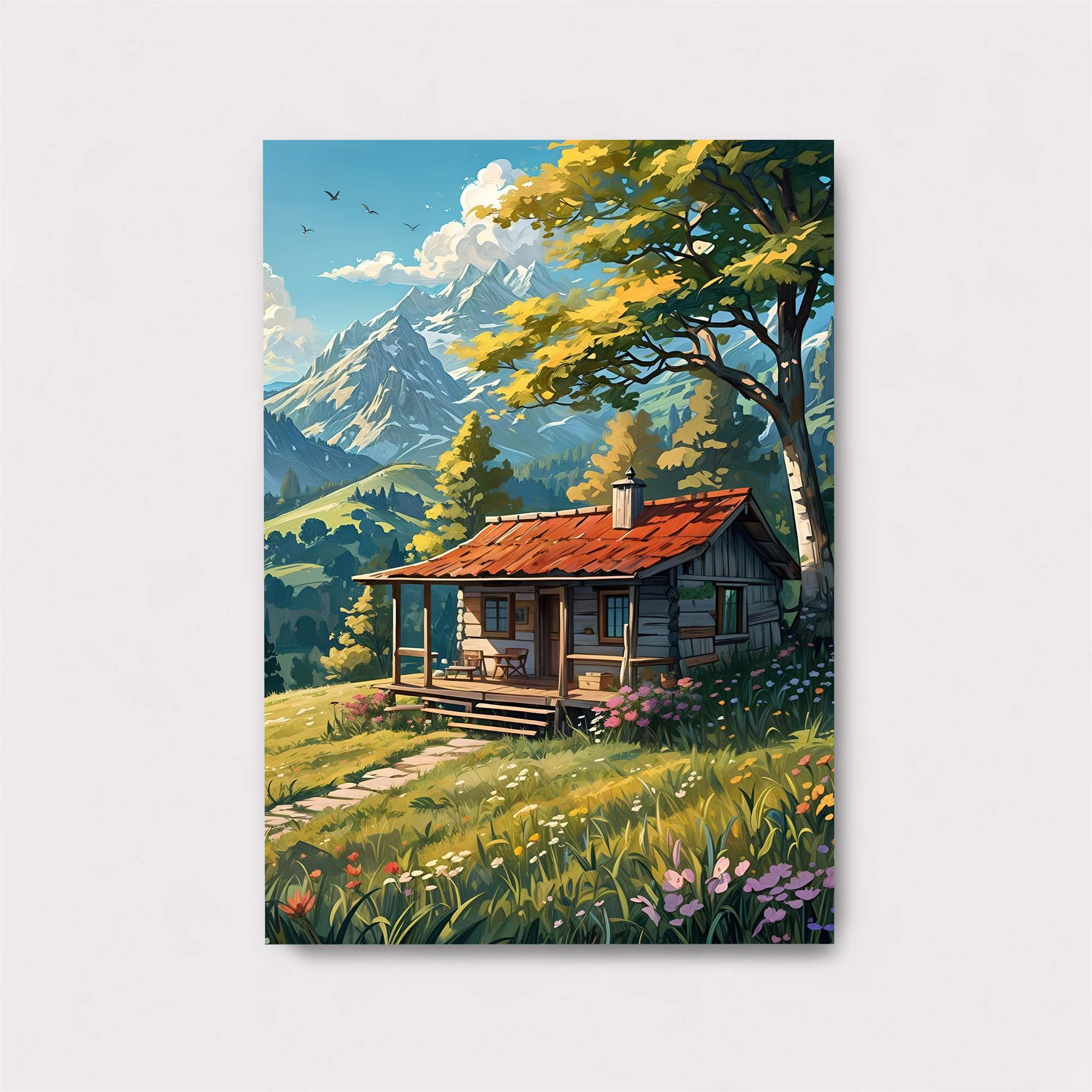 Cabin Serenity Safe Wall Magnetic / M