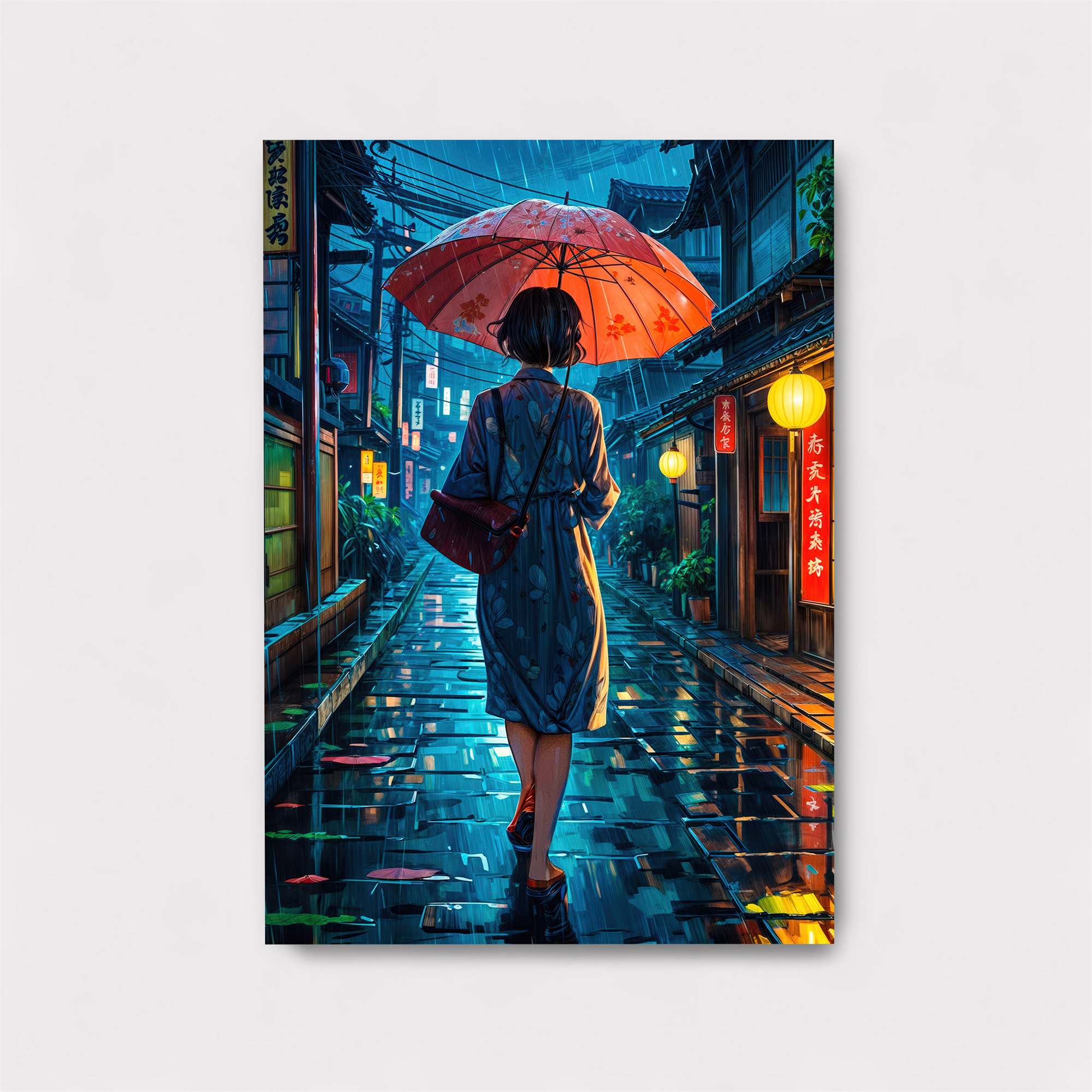 Rainy Serenity Safe Wall Magnetic / M