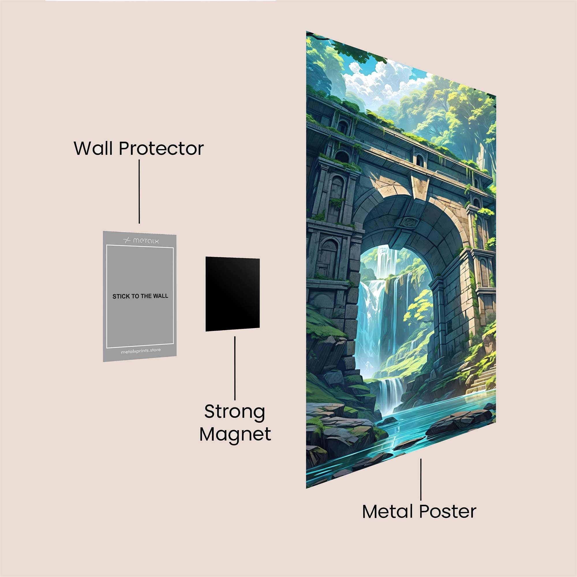 Mystic Haven Safe Wall Magnetic / M