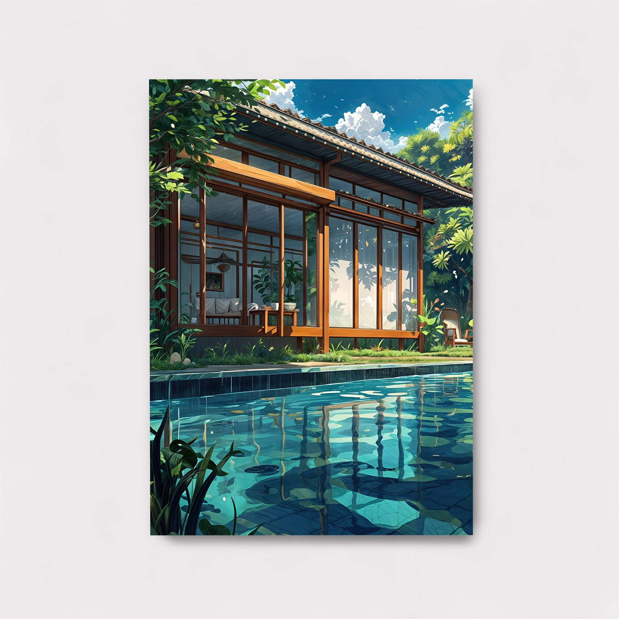 Tranquil Retreat Safe Wall Magnetic / M