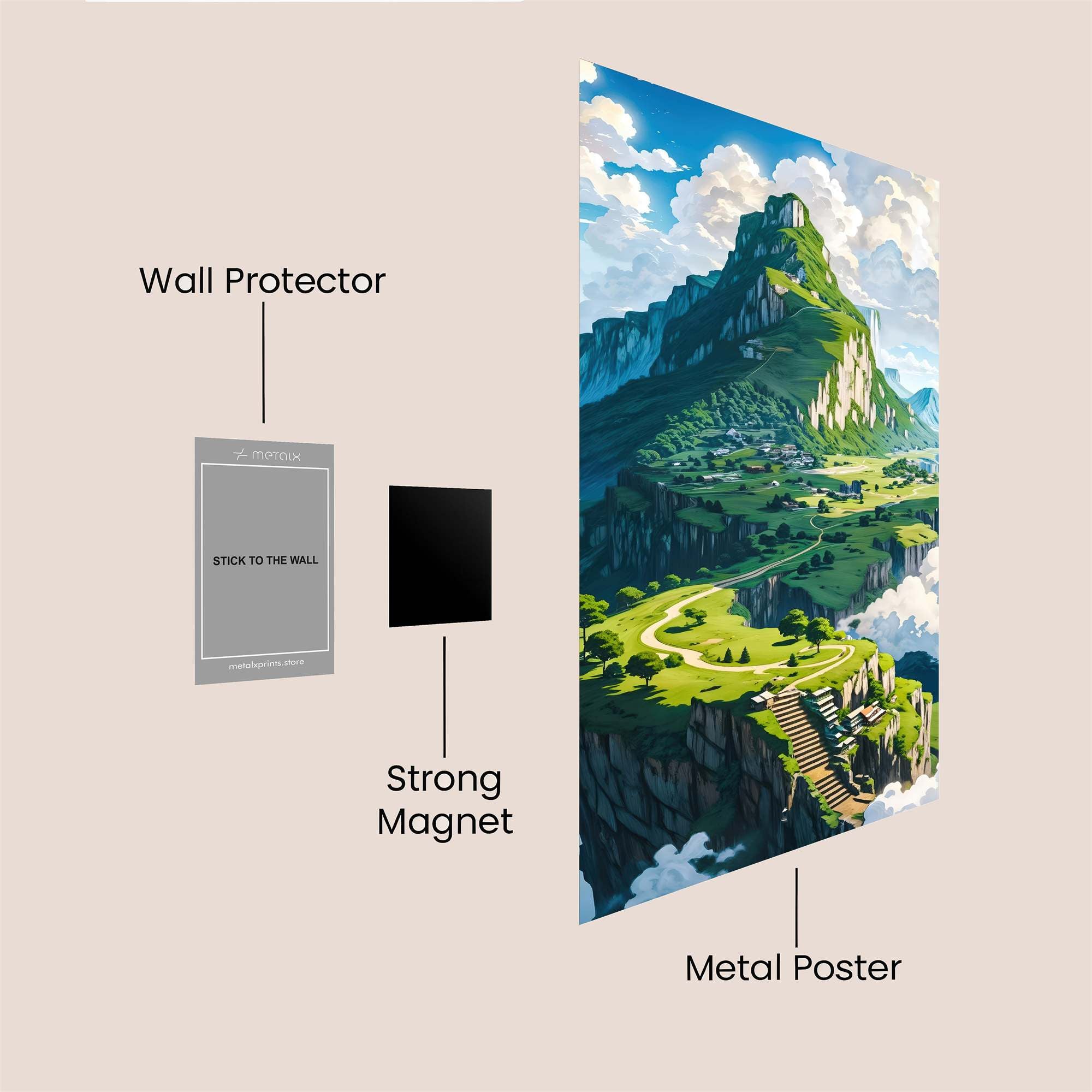 Lalivero Serenity Safe Wall Magnetic / M