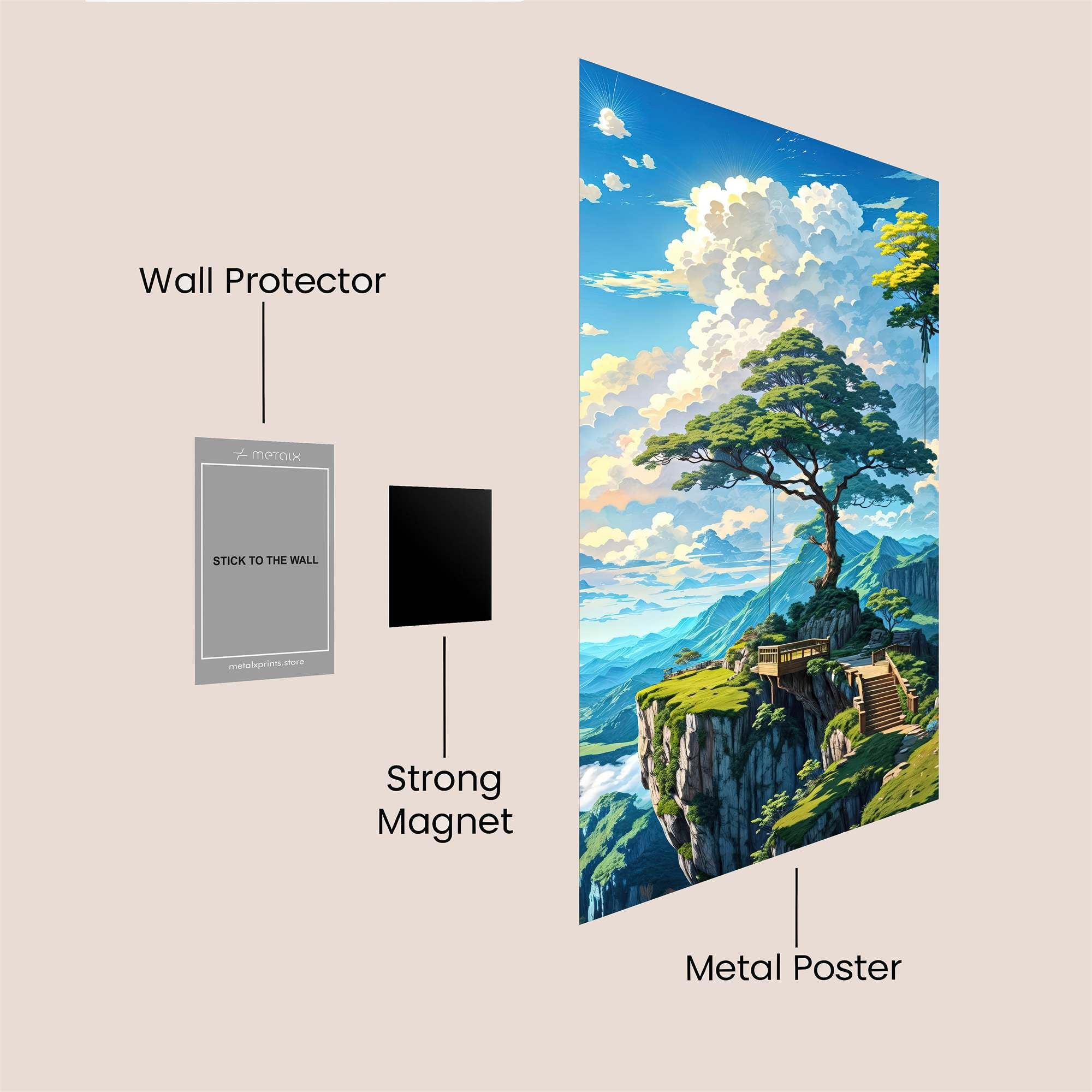 Serenity Peak Safe Wall Magnetic / M