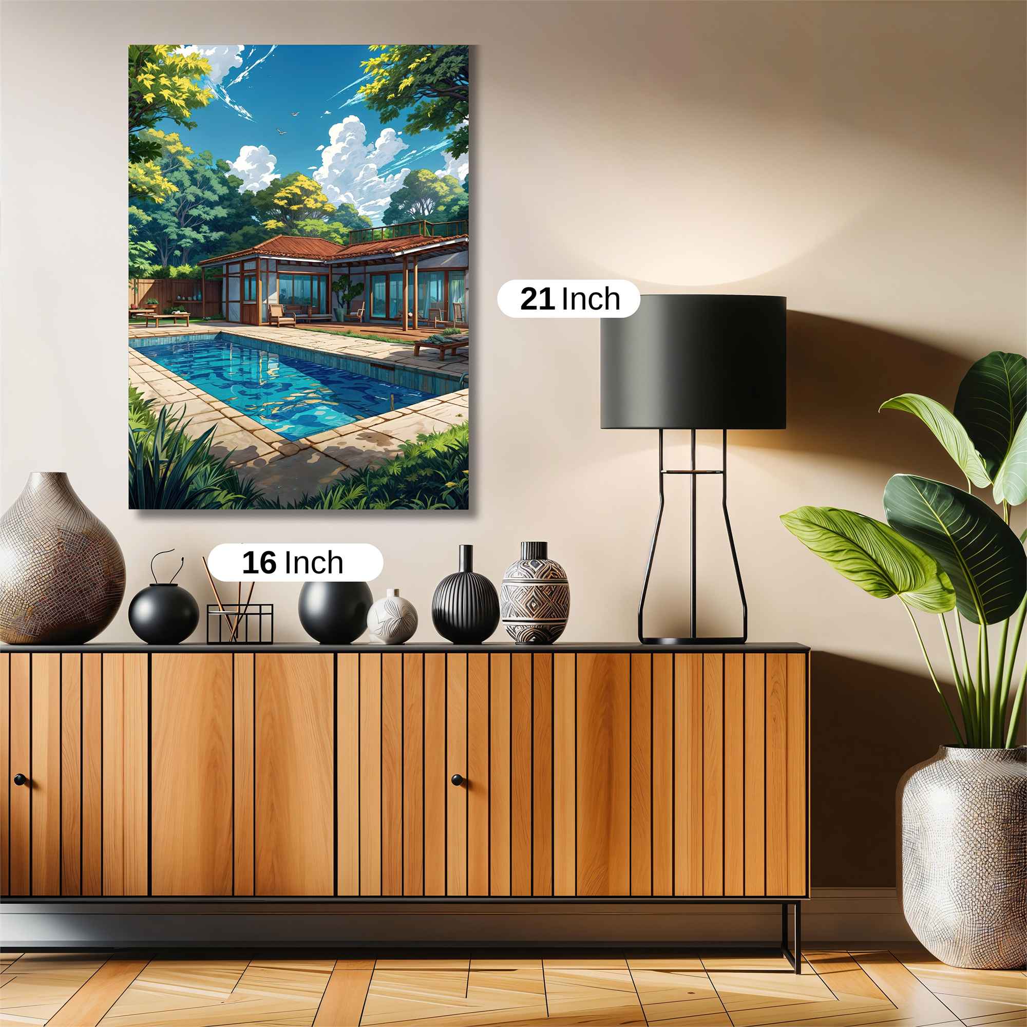 Villa Serenity Safe Wall Magnetic / M