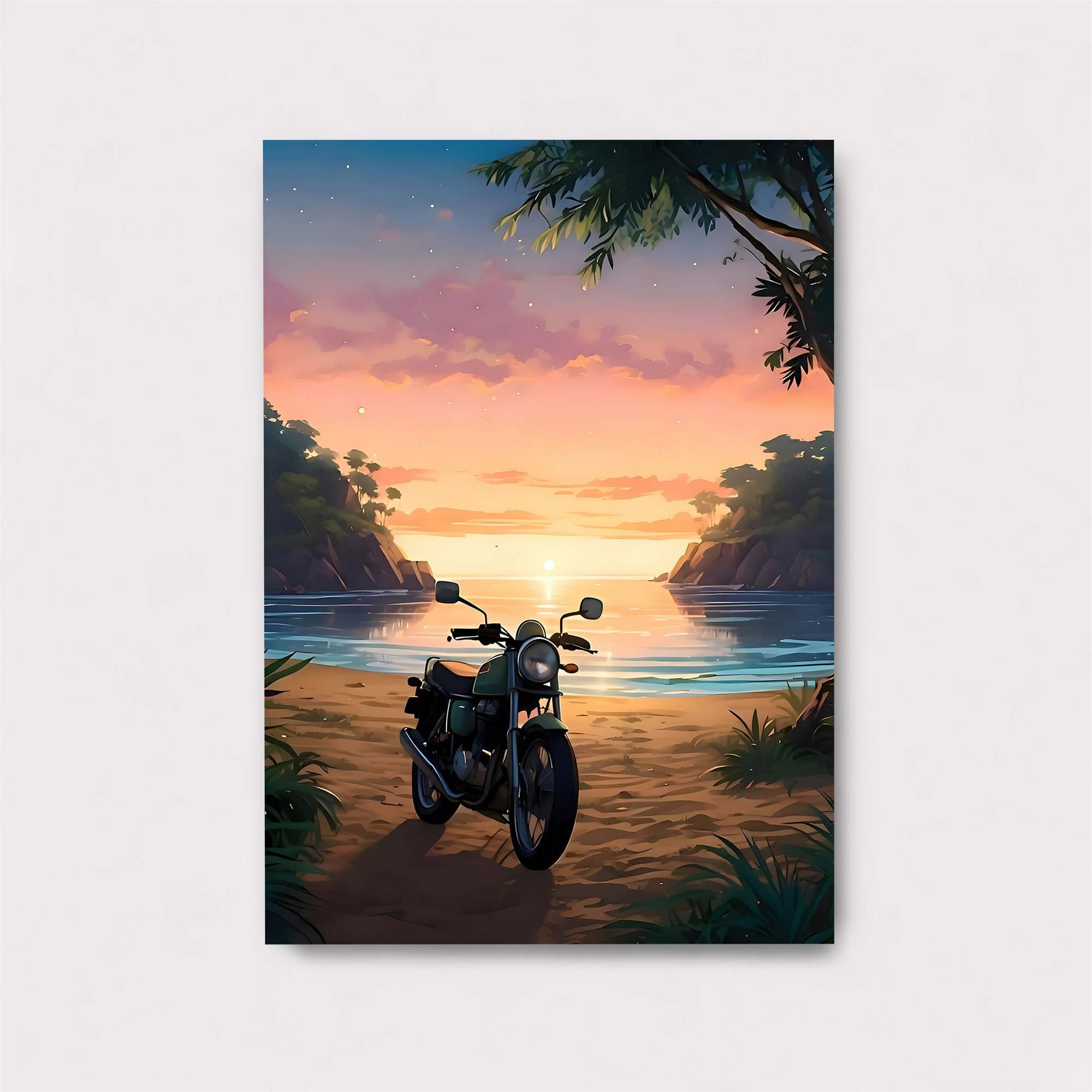 Sunset Solitude Safe Wall Magnetic / M
