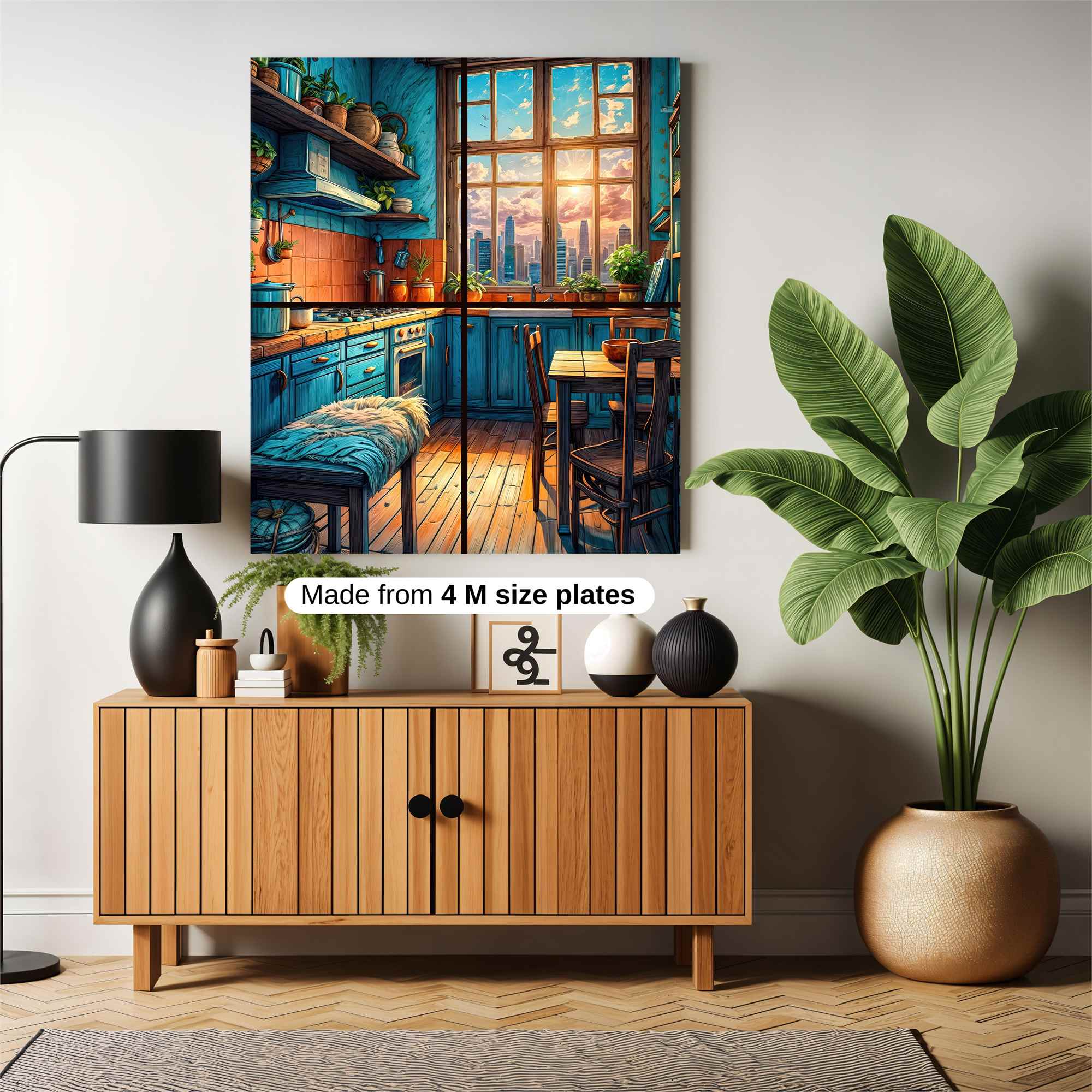 Sunrise Serenity Safe Wall Magnetic / M