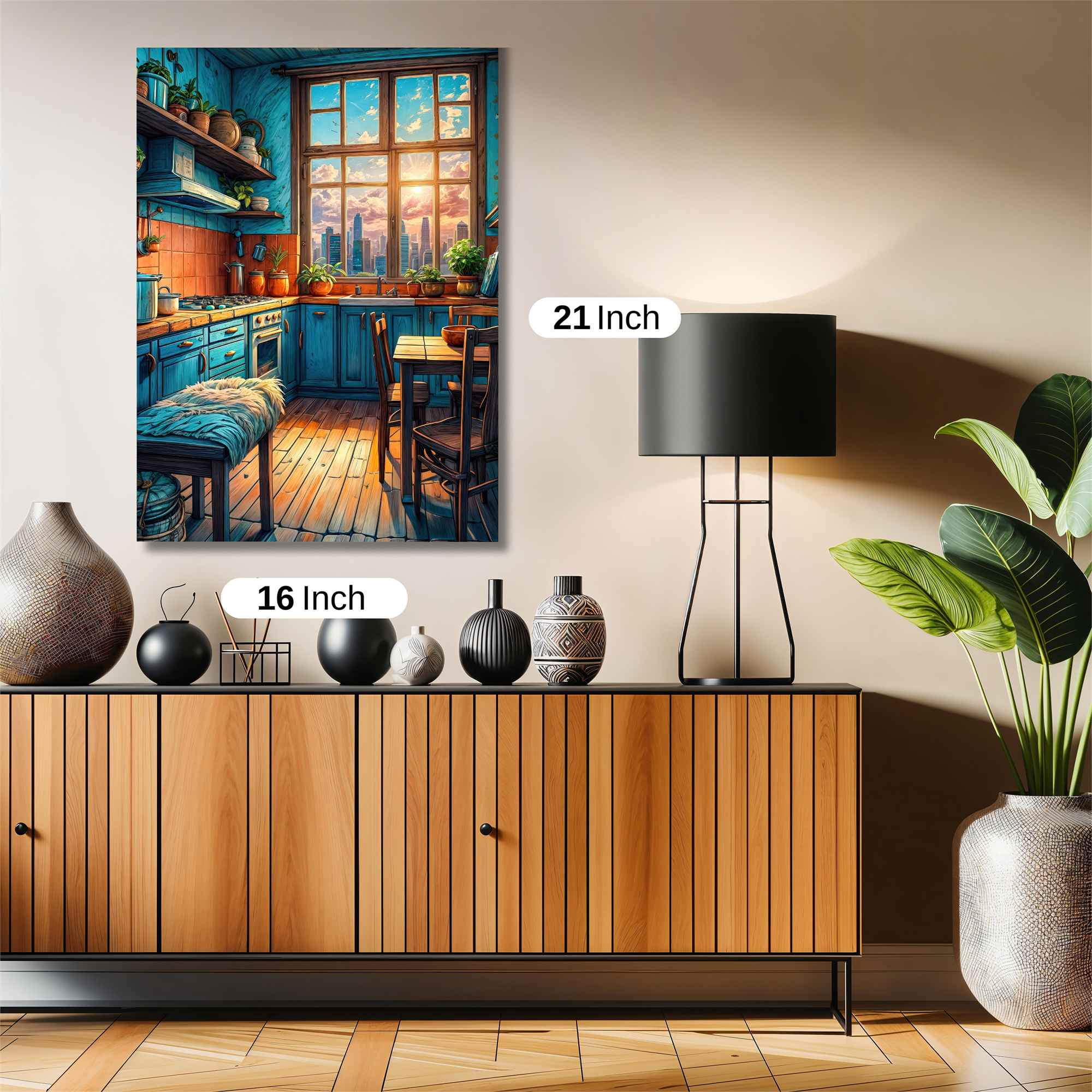 Sunrise Serenity Safe Wall Magnetic / M