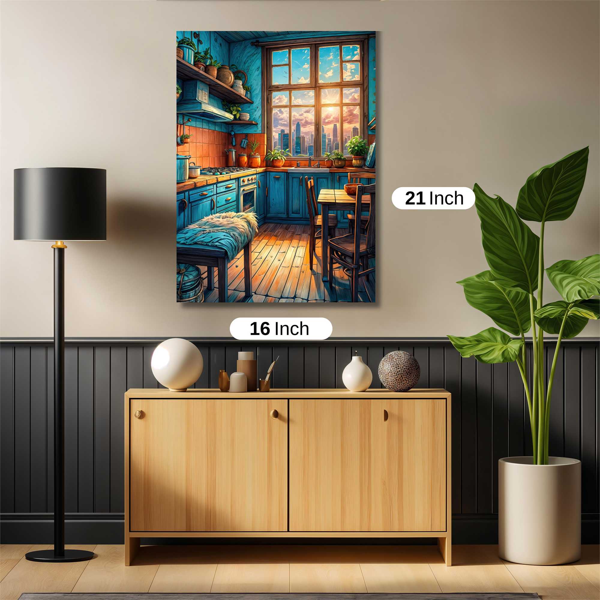 Sunrise Serenity Safe Wall Magnetic / M
