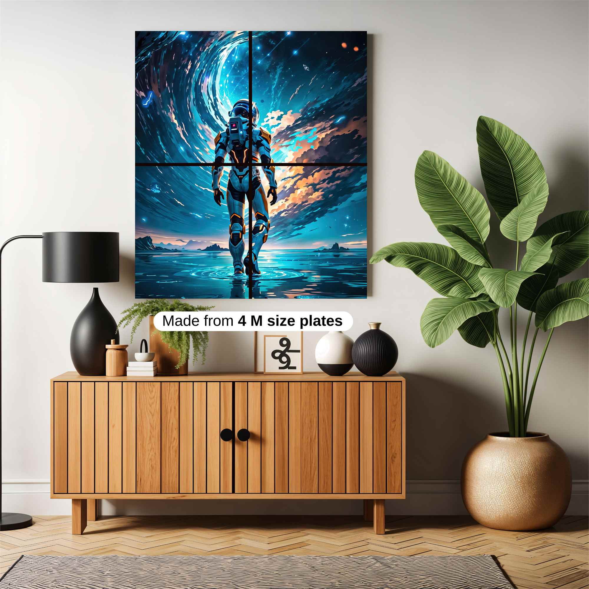 Astronaut Odyssey Safe Wall Magnetic / M