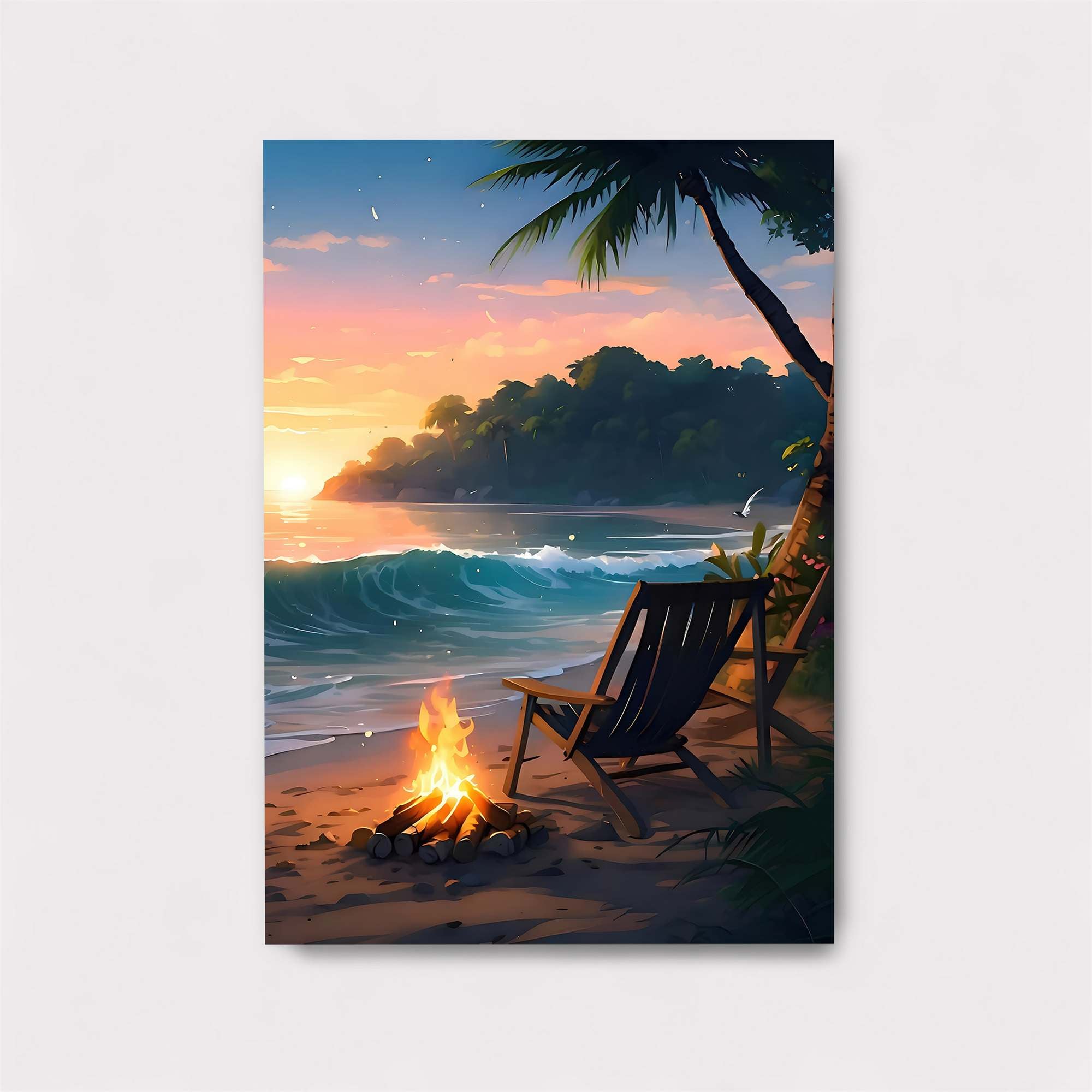 Sunset Serenity Safe Wall Magnetic / M