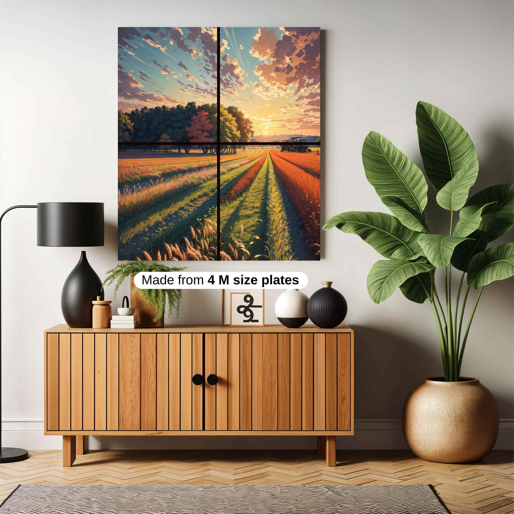 Sunset Serenity Safe Wall Magnetic / M