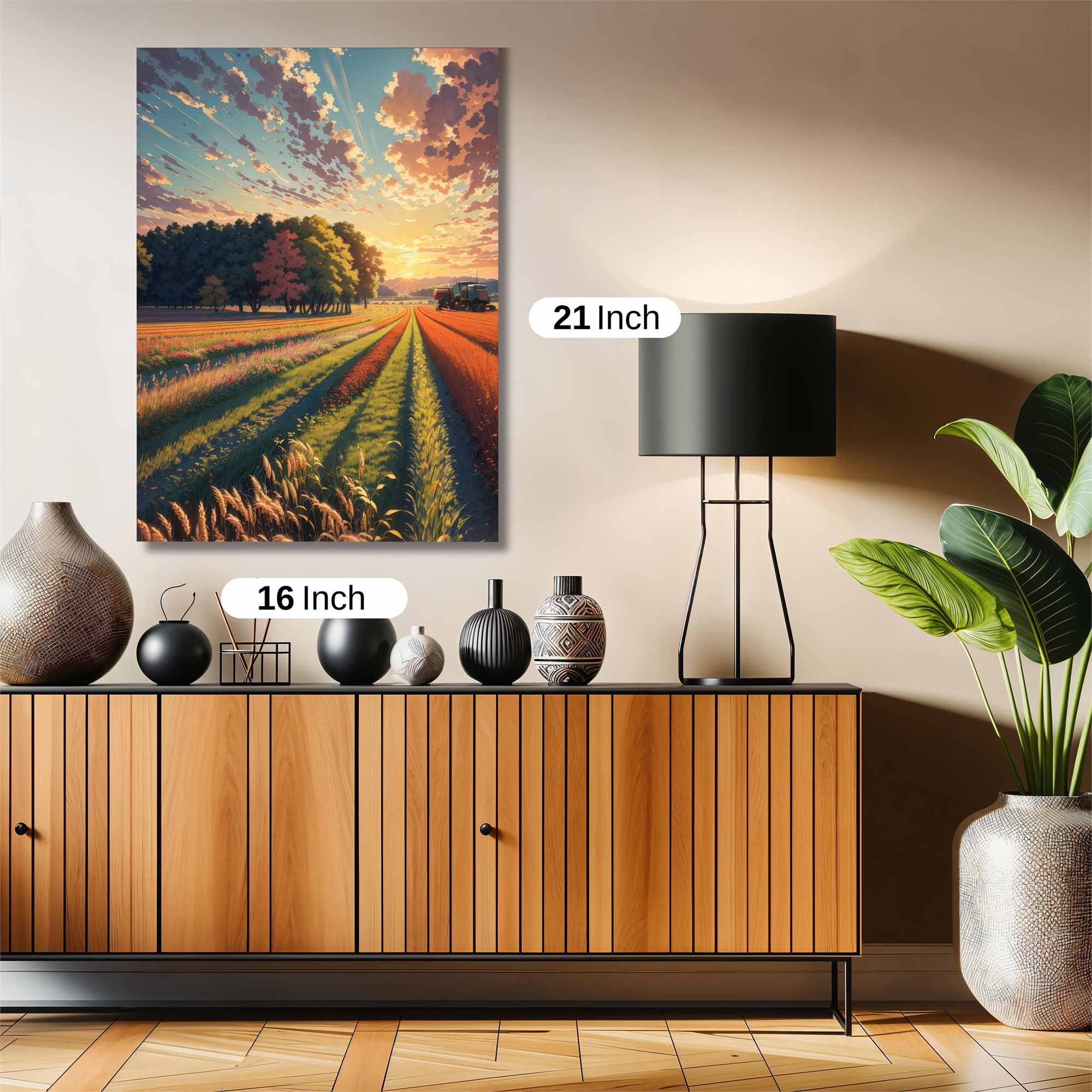 Sunset Serenity Safe Wall Magnetic / M