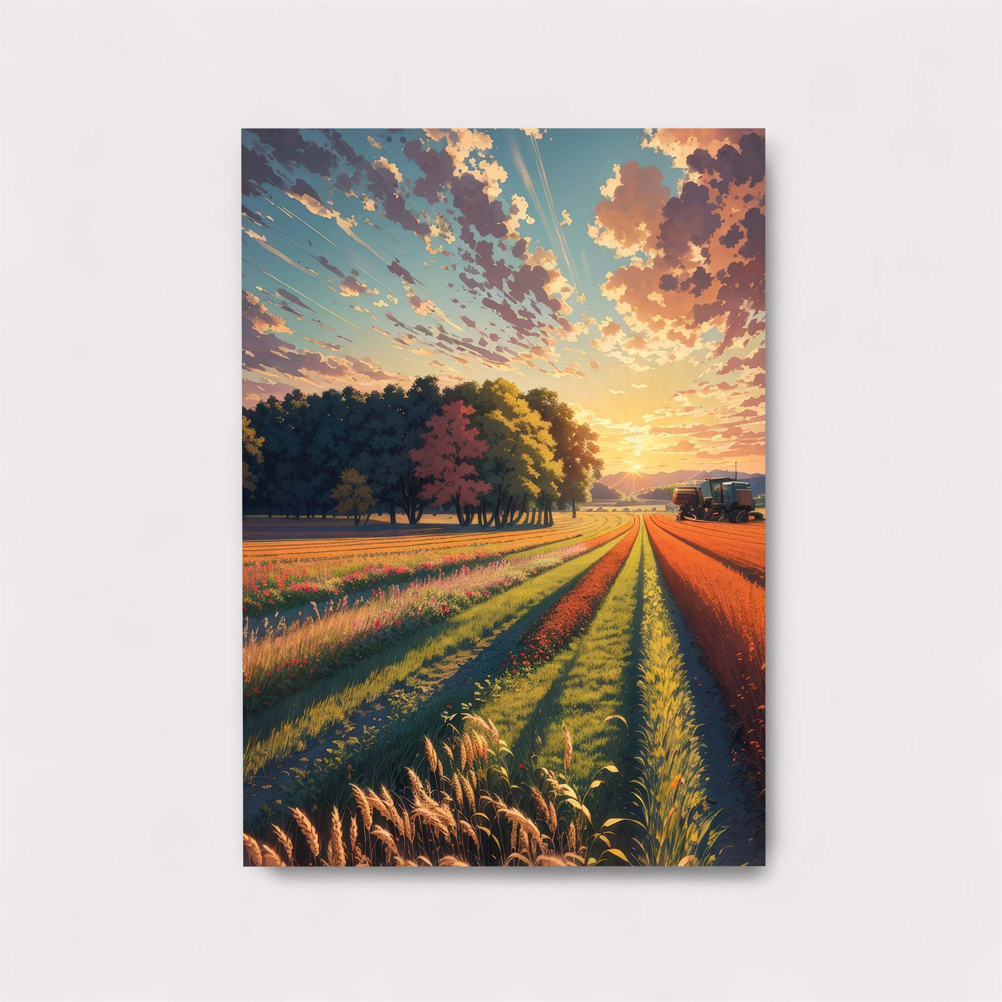Sunset Serenity Safe Wall Magnetic / M