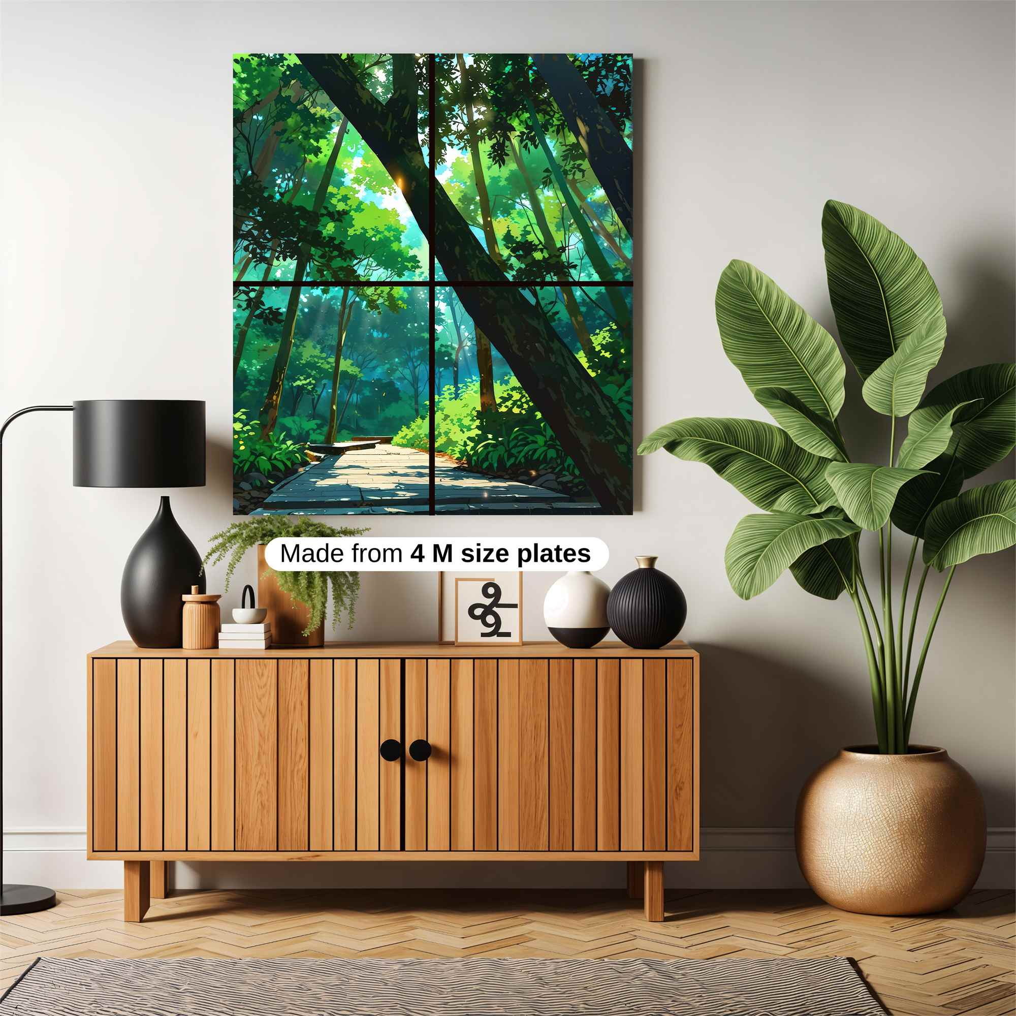 Forest Serenity Safe Wall Magnetic / M